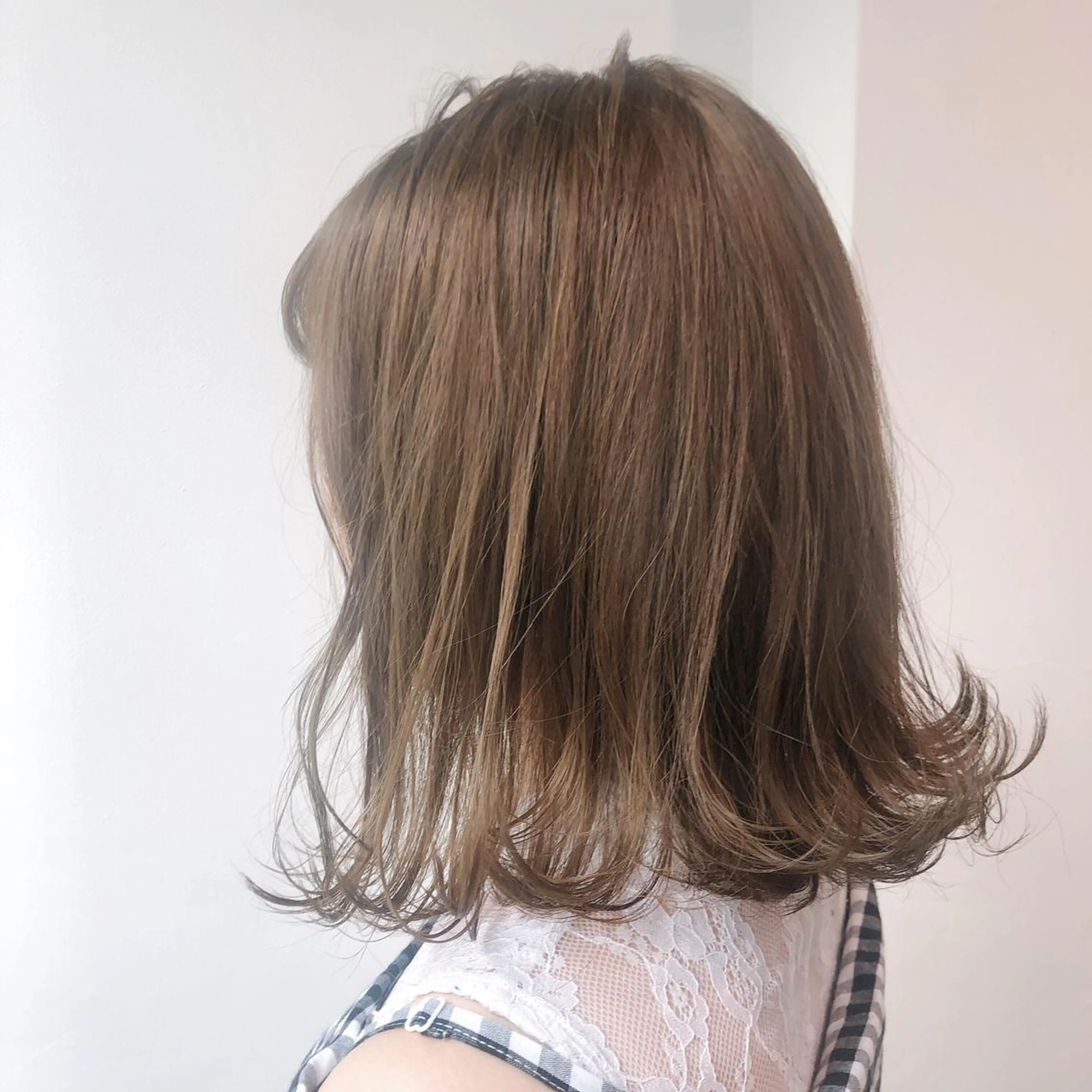 ミディアム カラー 透明感カラー ヘアカラー トリートメント ヘアセット ❤️sai❤️ official❤️のヘアスタイル