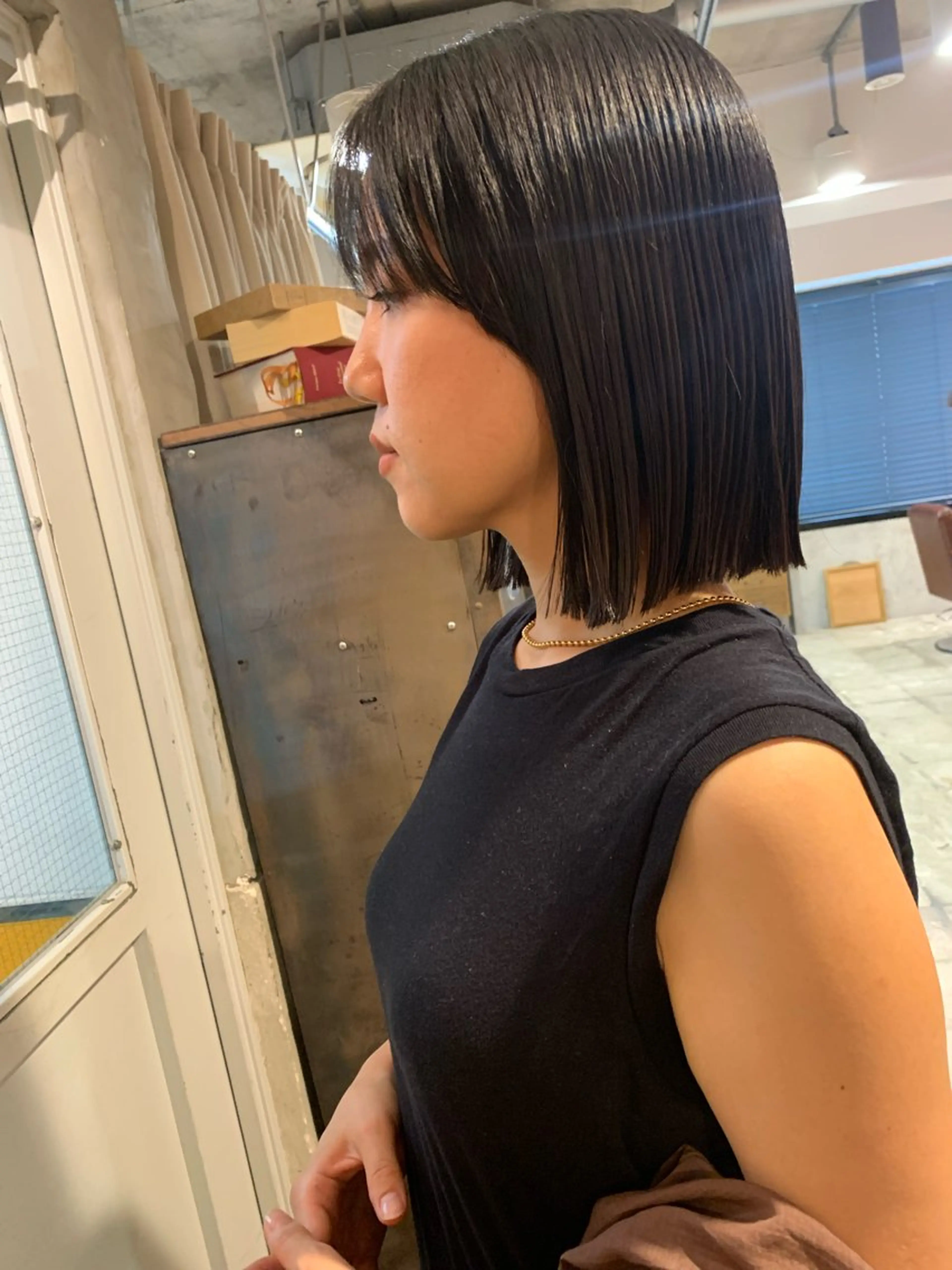 💓前日、当日限定💓ストレートパーマ＋カット＋トリートメントの写真