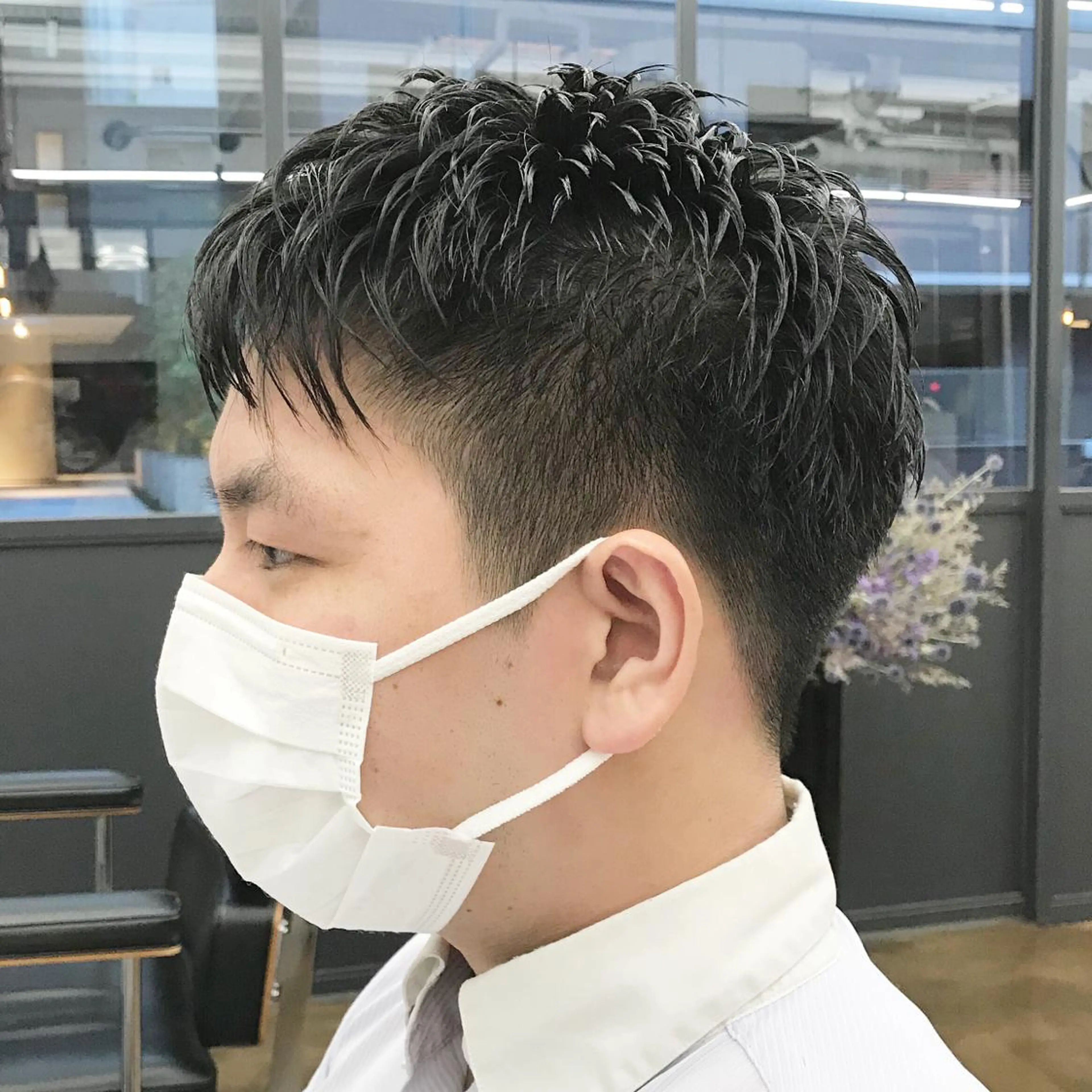 ショート メンズ ビジネス メンズショート ショートヘア カット ✂︎ウルフ・ショート ✂︎MIKUNIのヘアスタイル