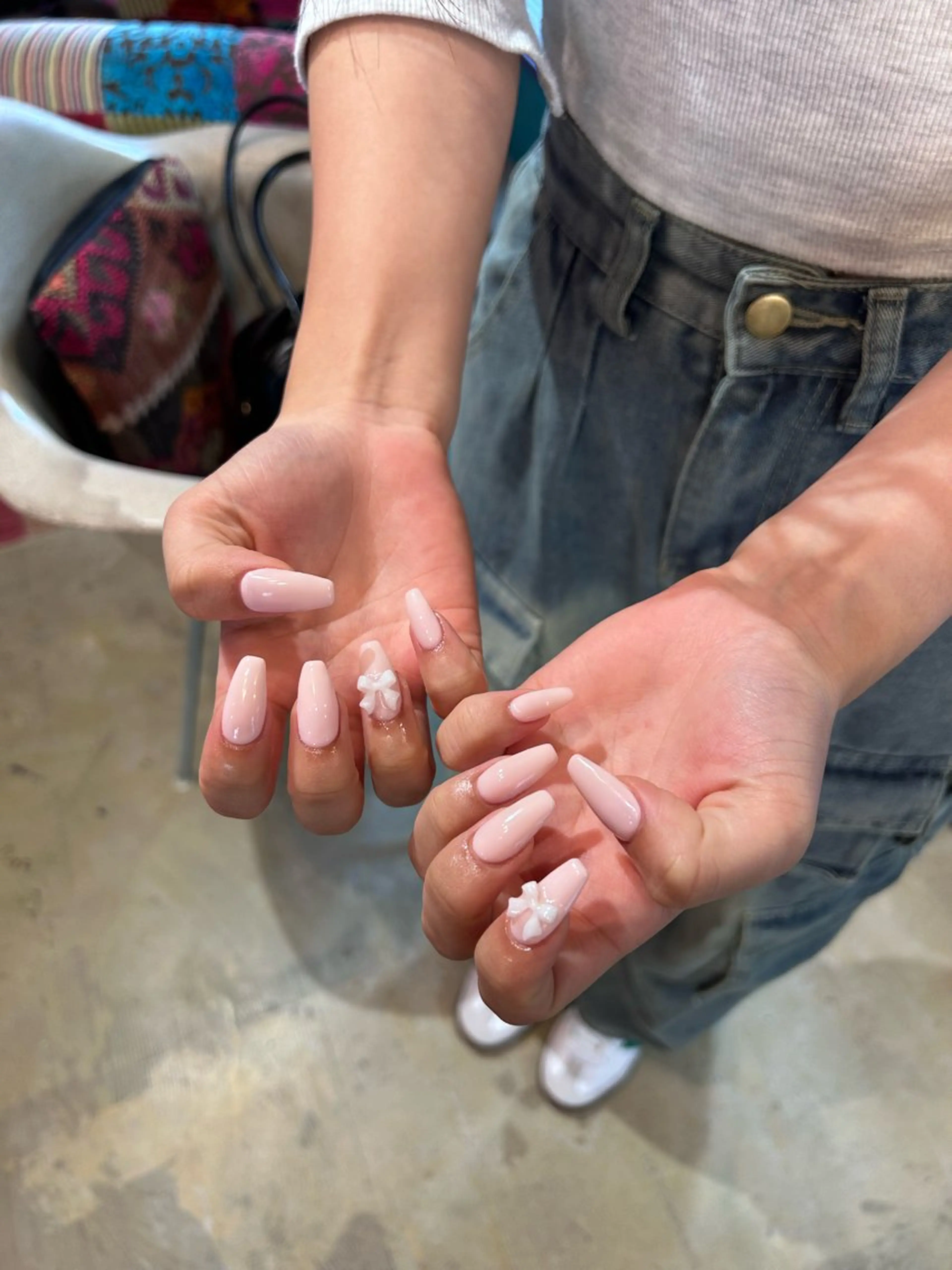 ネイル キラキラオメメ みずなのネイルデザイン