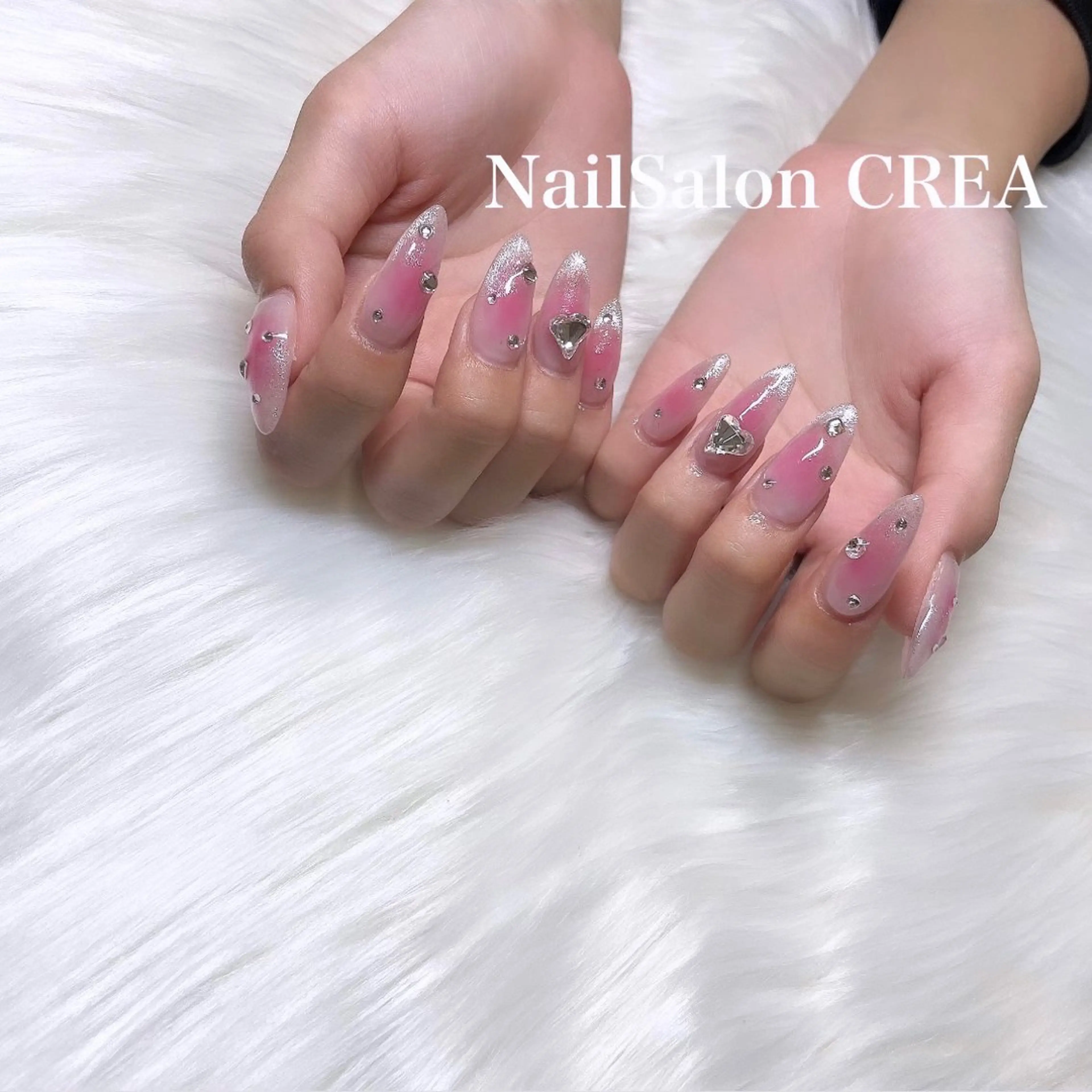 ネイル マグネットネイル ハンドネイル NailSalon CREAのネイルデザイン