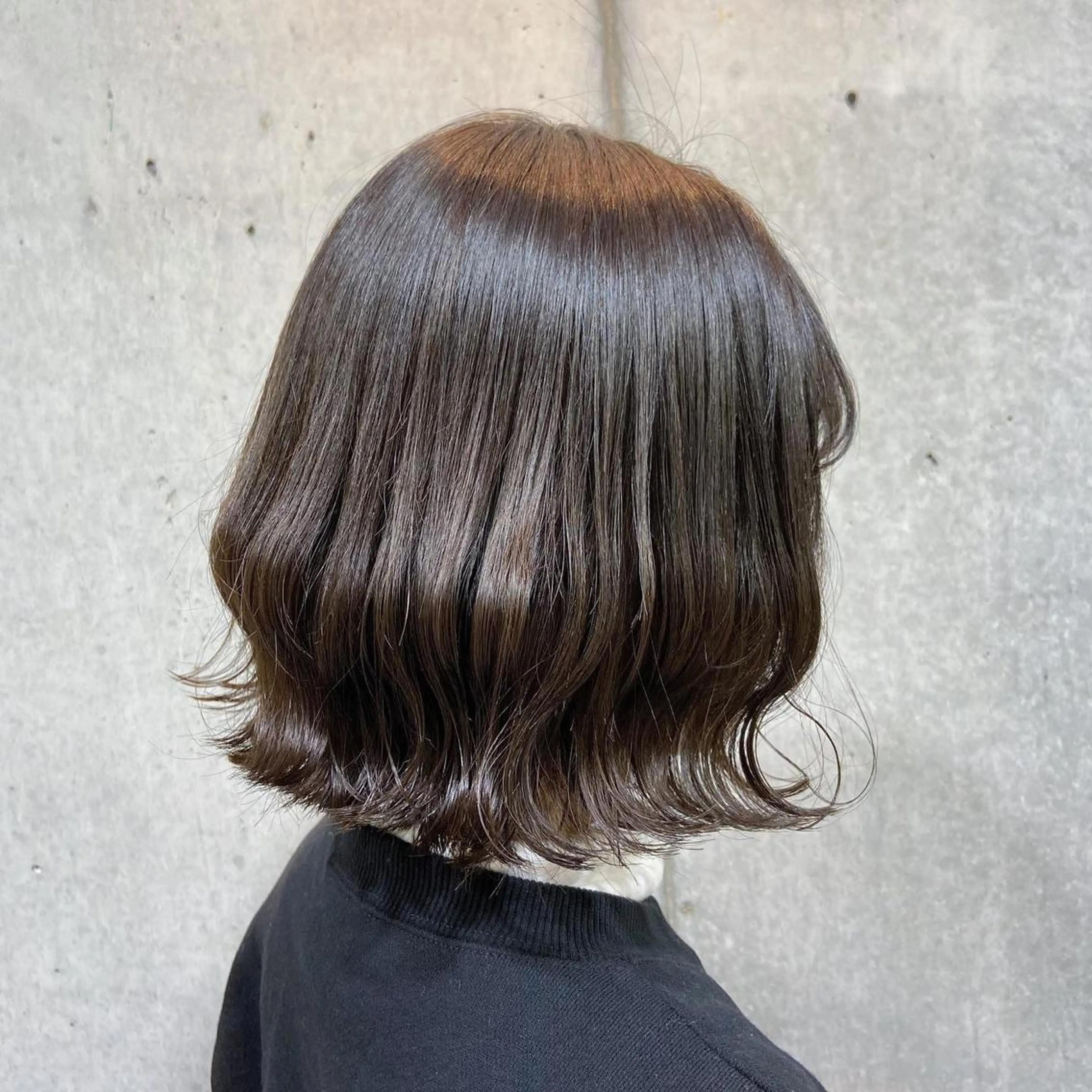 ショート カラー グレージュ 暗髪/艶髪/Ono .のヘアスタイル