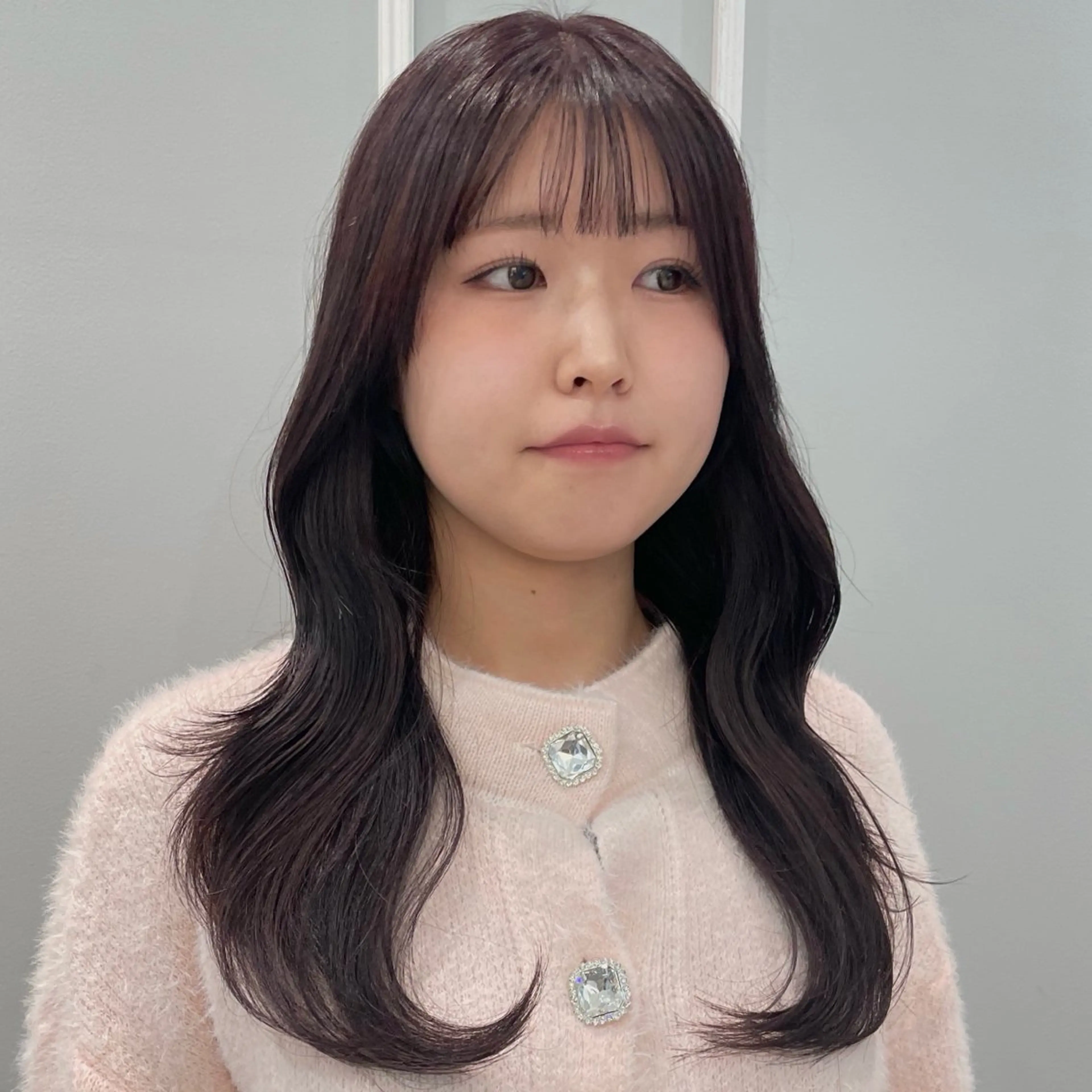 ロング カラー 🩶赤み消しカラー 🐈‍⬛荻野美思🐾のヘアスタイル