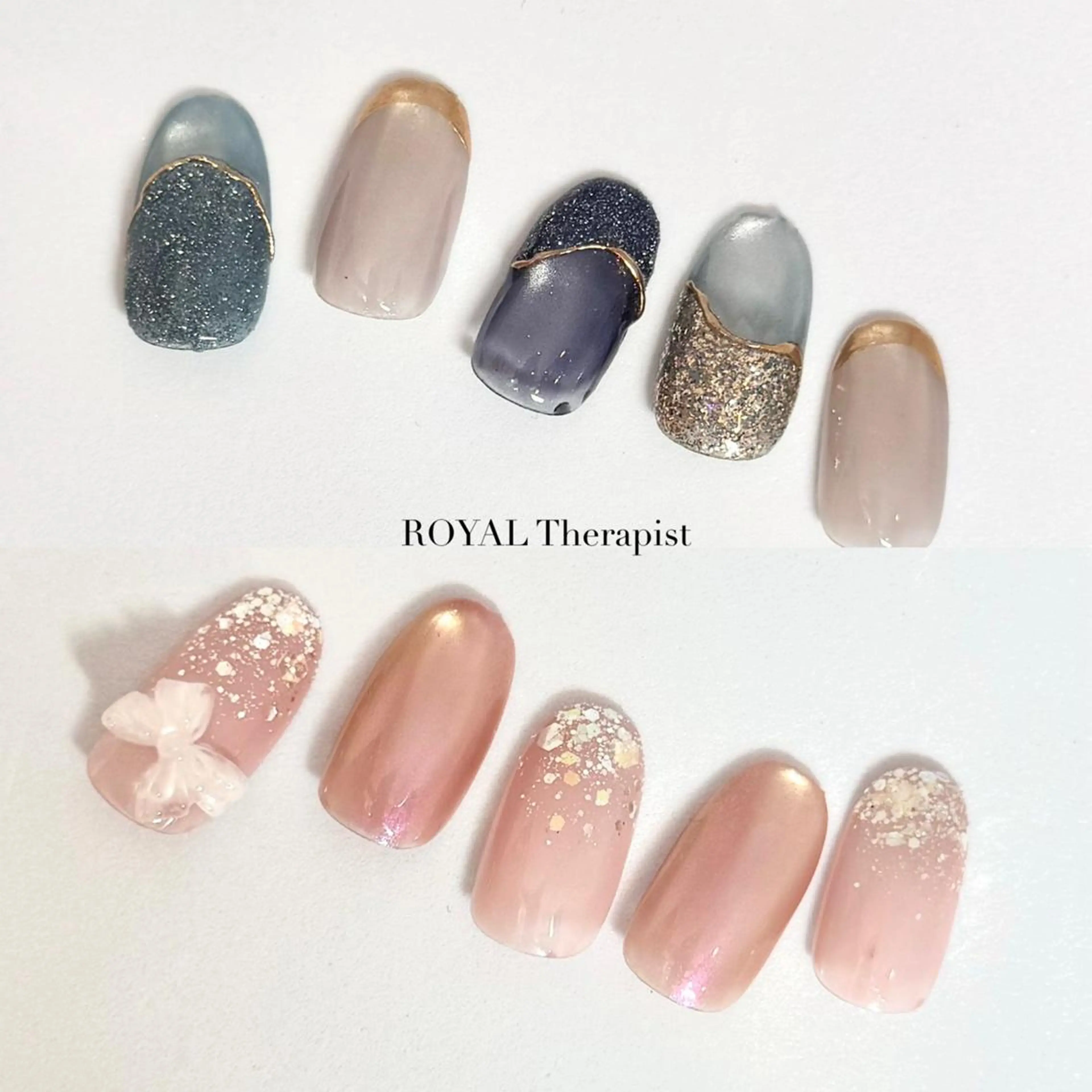 ネイル ハンドネイル 【寺岡】 ロイヤル•セラピストのネイルデザイン