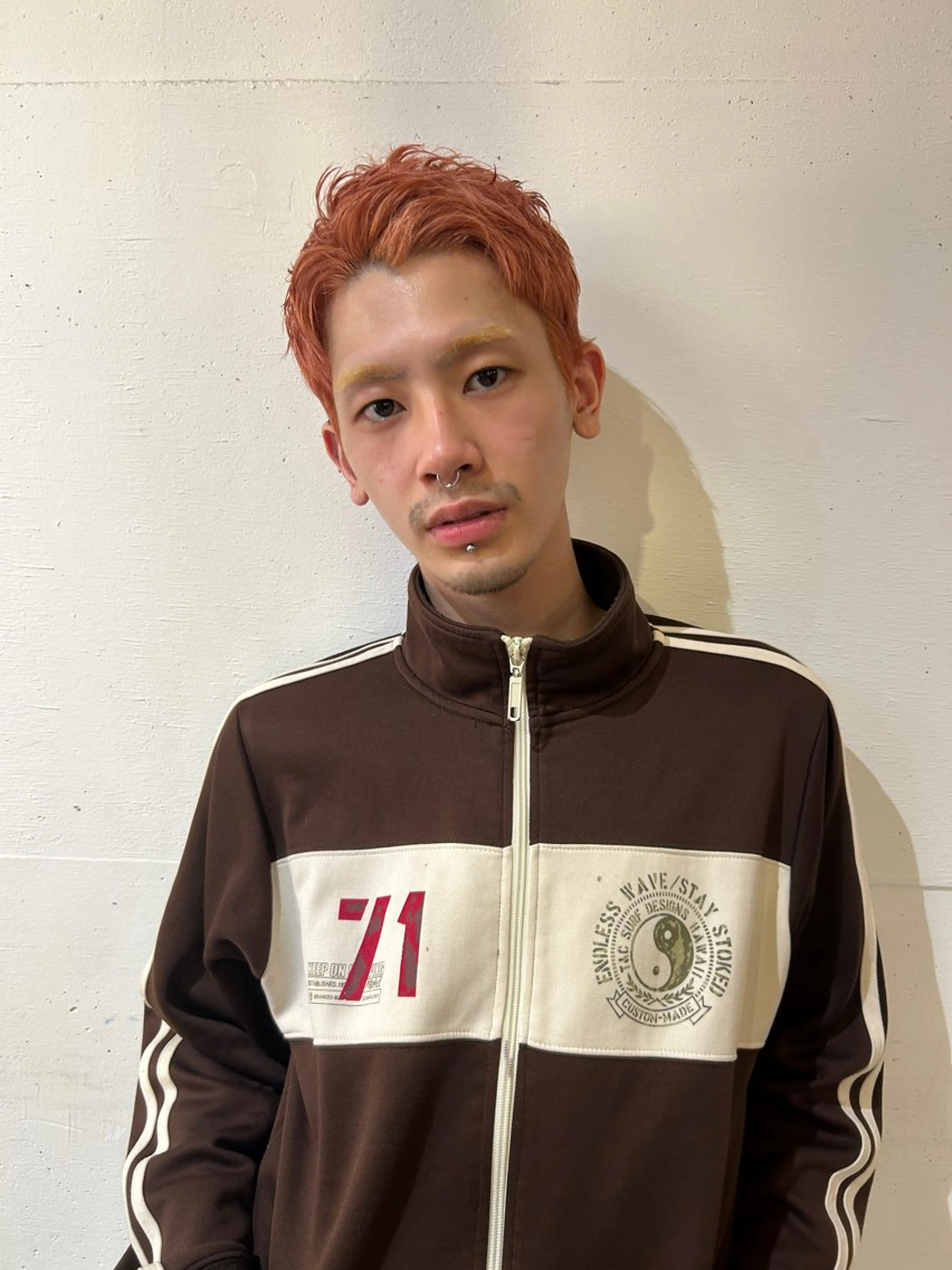 カラー ✩ジョウタロウ 艶カラーのヘアスタイル