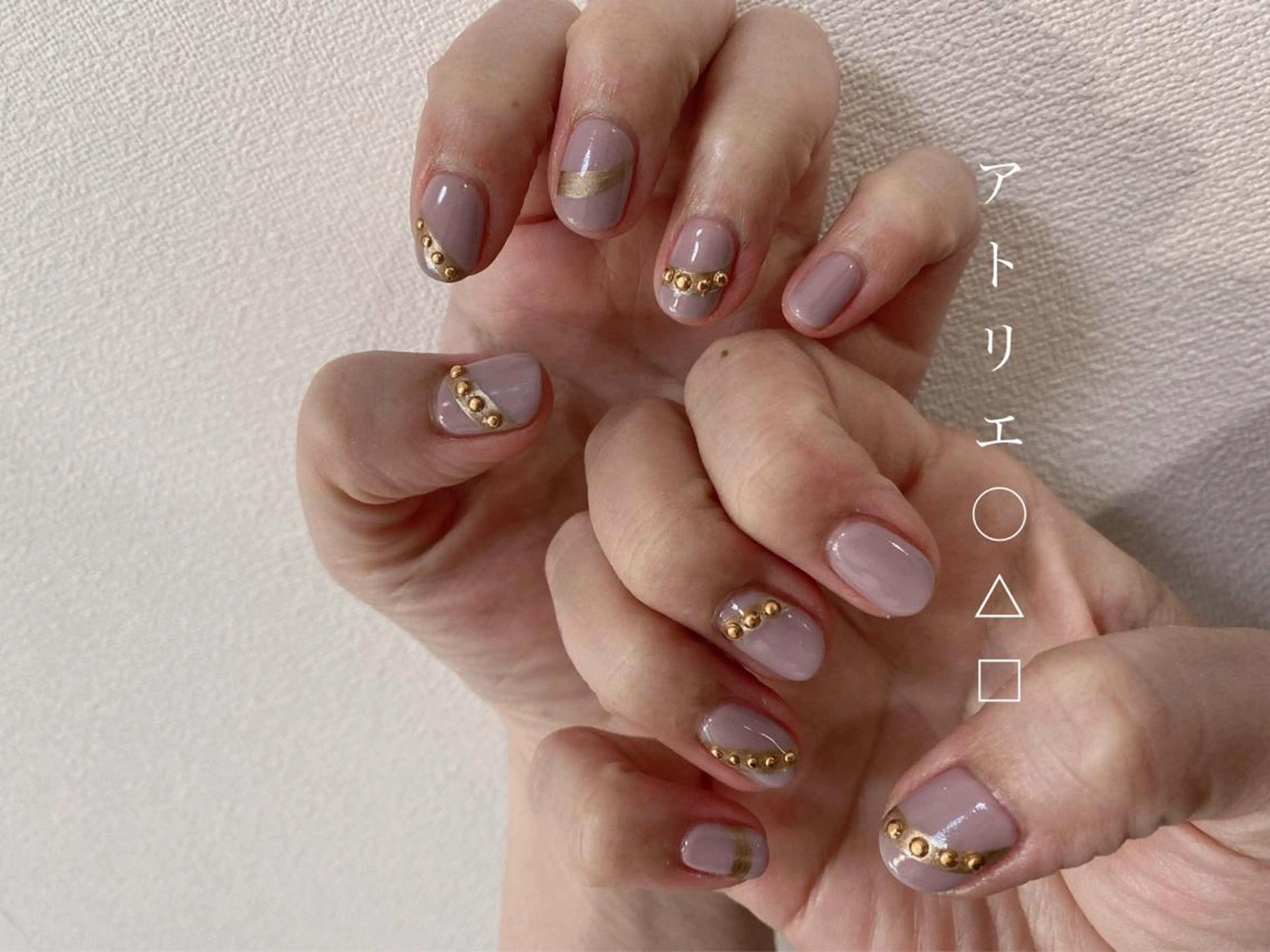 ネイル ハンドネイル アトリエ ○△□のネイルデザイン