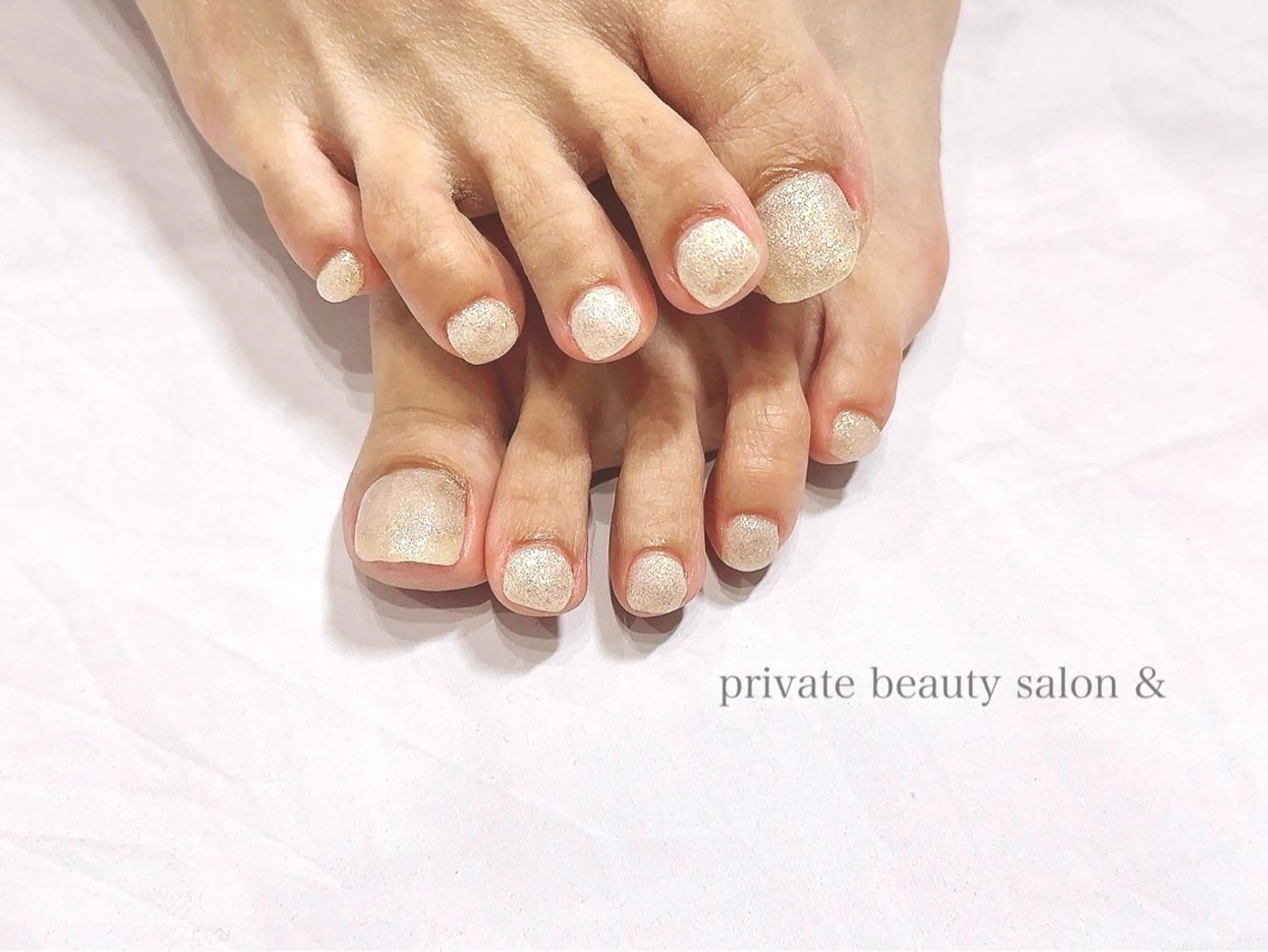 ネイル フットネイル ワンカラーネイル private beauty salon &所属・田中 歩のネイルデザイン
