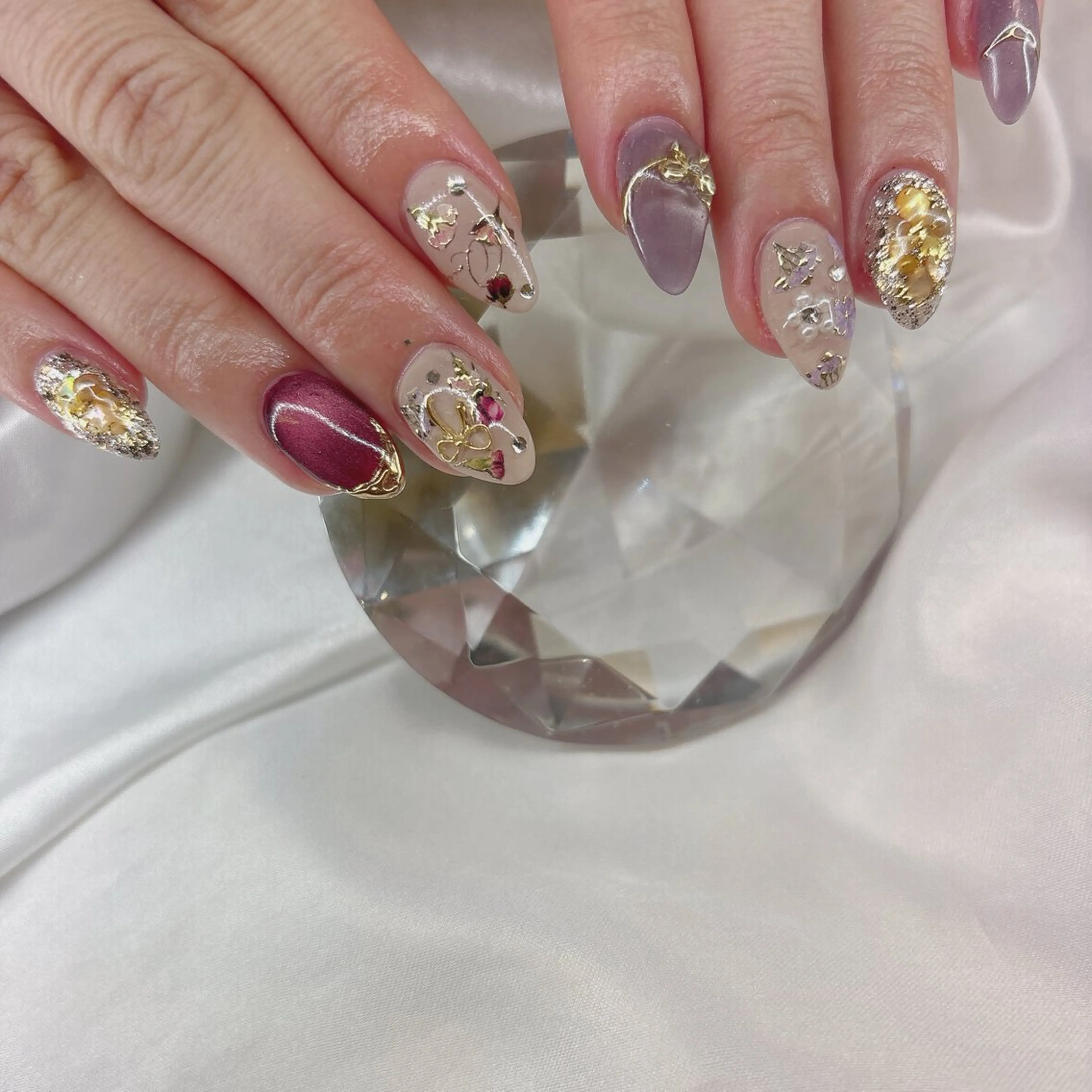 ネイル アートネイル フットネイル フレンチネイル ジェルネイル グラデーション ハンドネイル ハンドケア 💎ビューティサロン 湘南 RIRAN💎のネイルデザイン