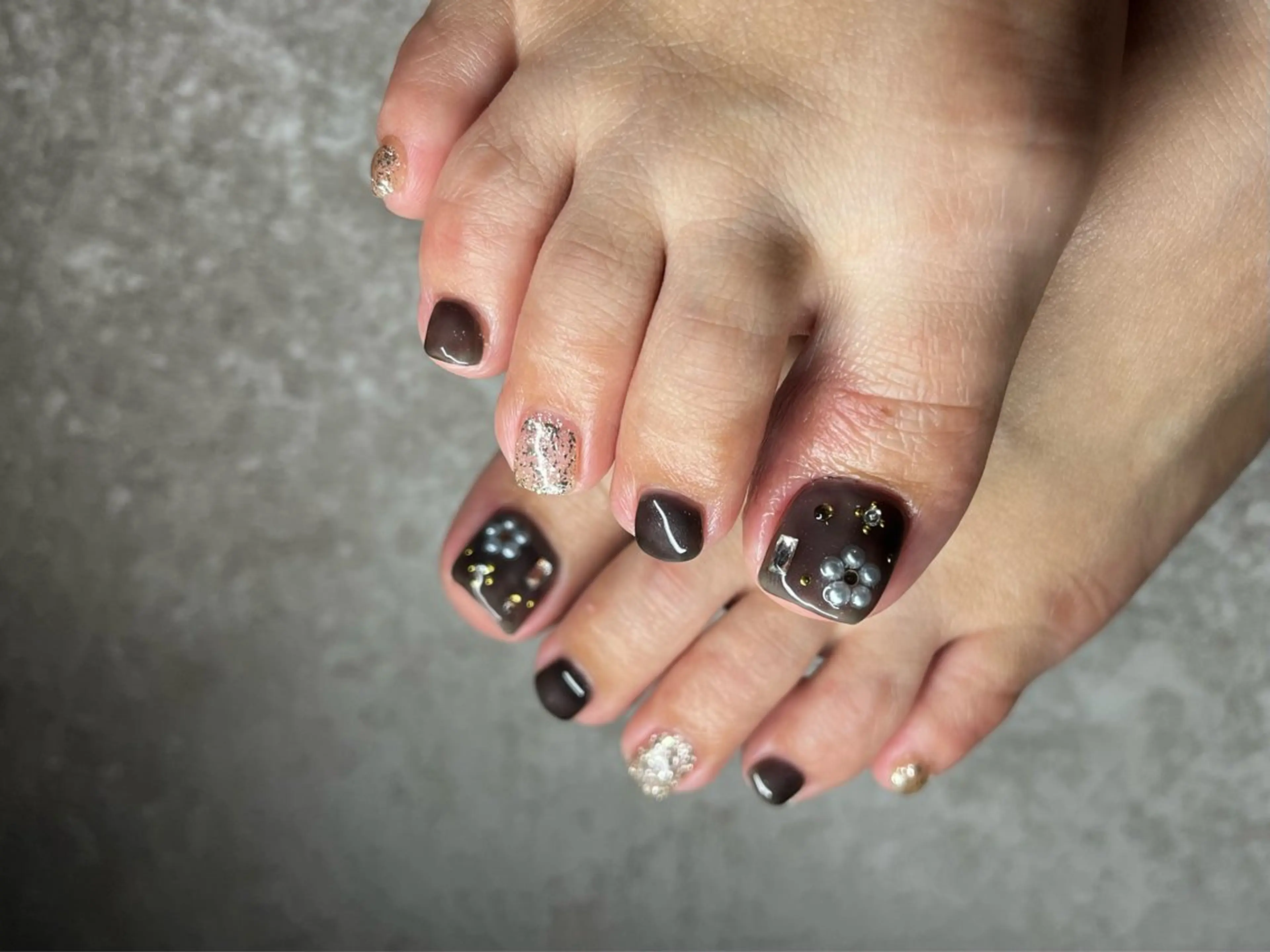 ネイル フットネイル Ravi 胡町のネイルデザイン