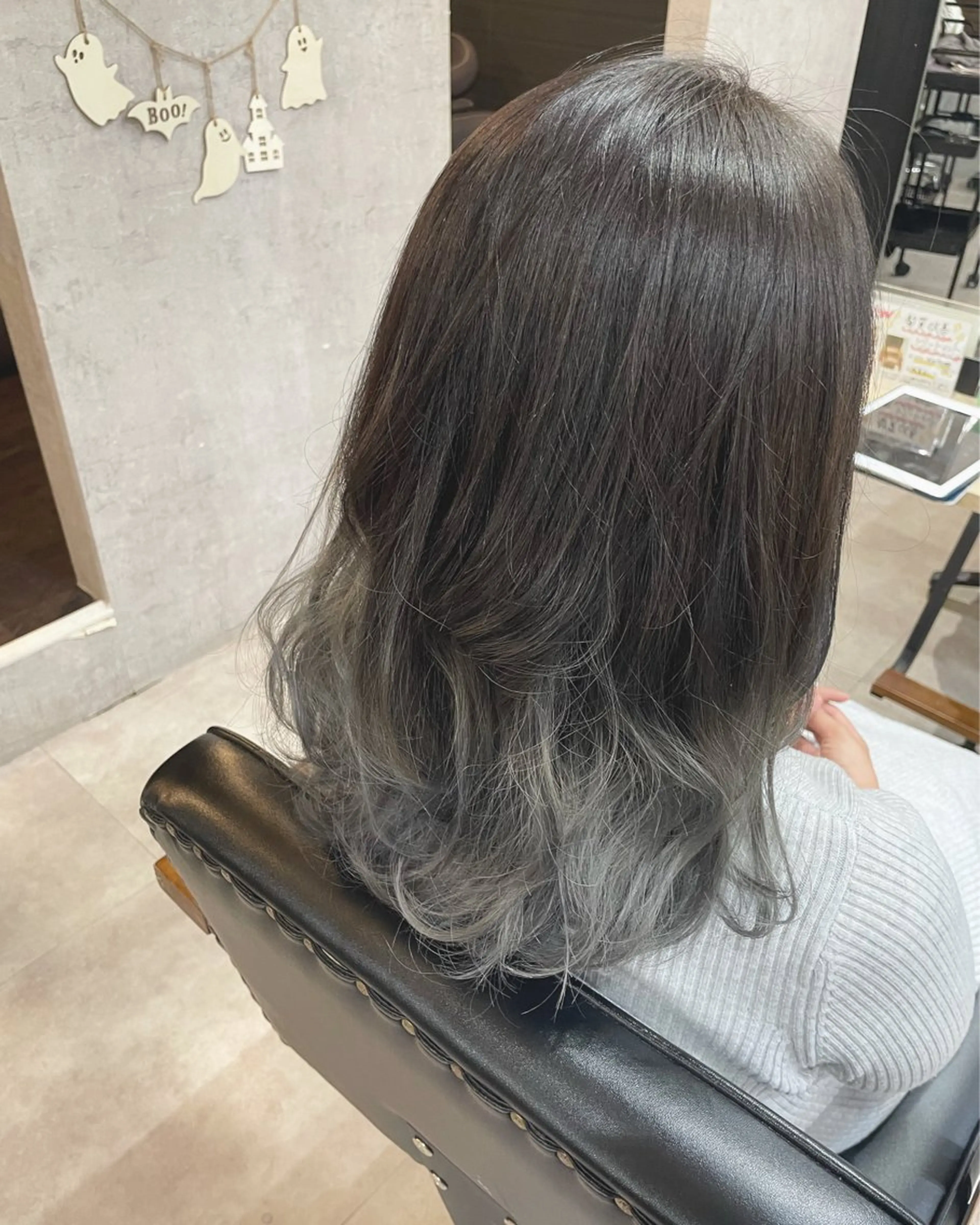 ミディアム カラー 〘 ROSSO〙 yunonのヘアスタイル