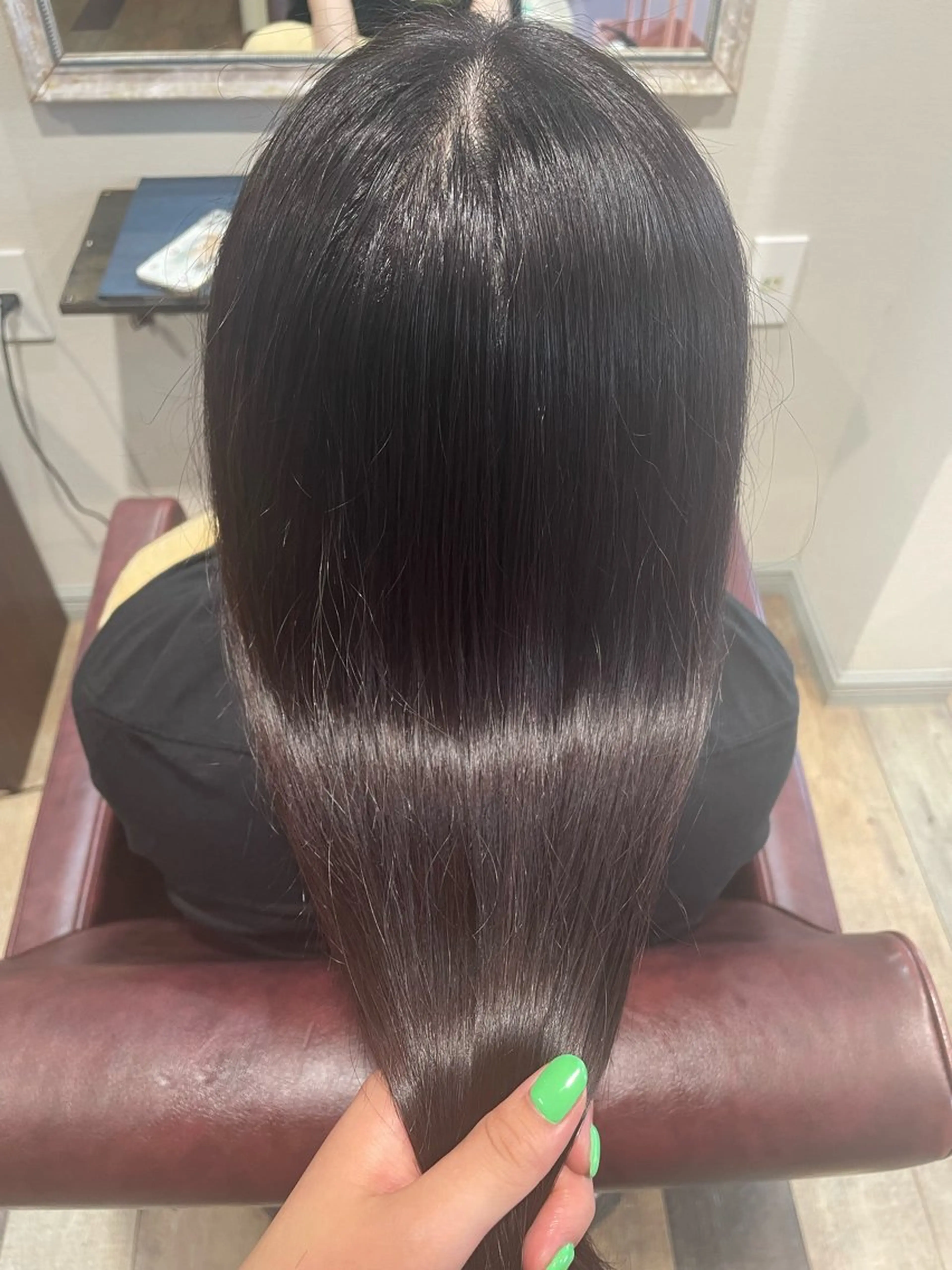 ロング 縮毛矯正 メンズカット/パーマ /カラー🌼華🌼のヘアスタイル