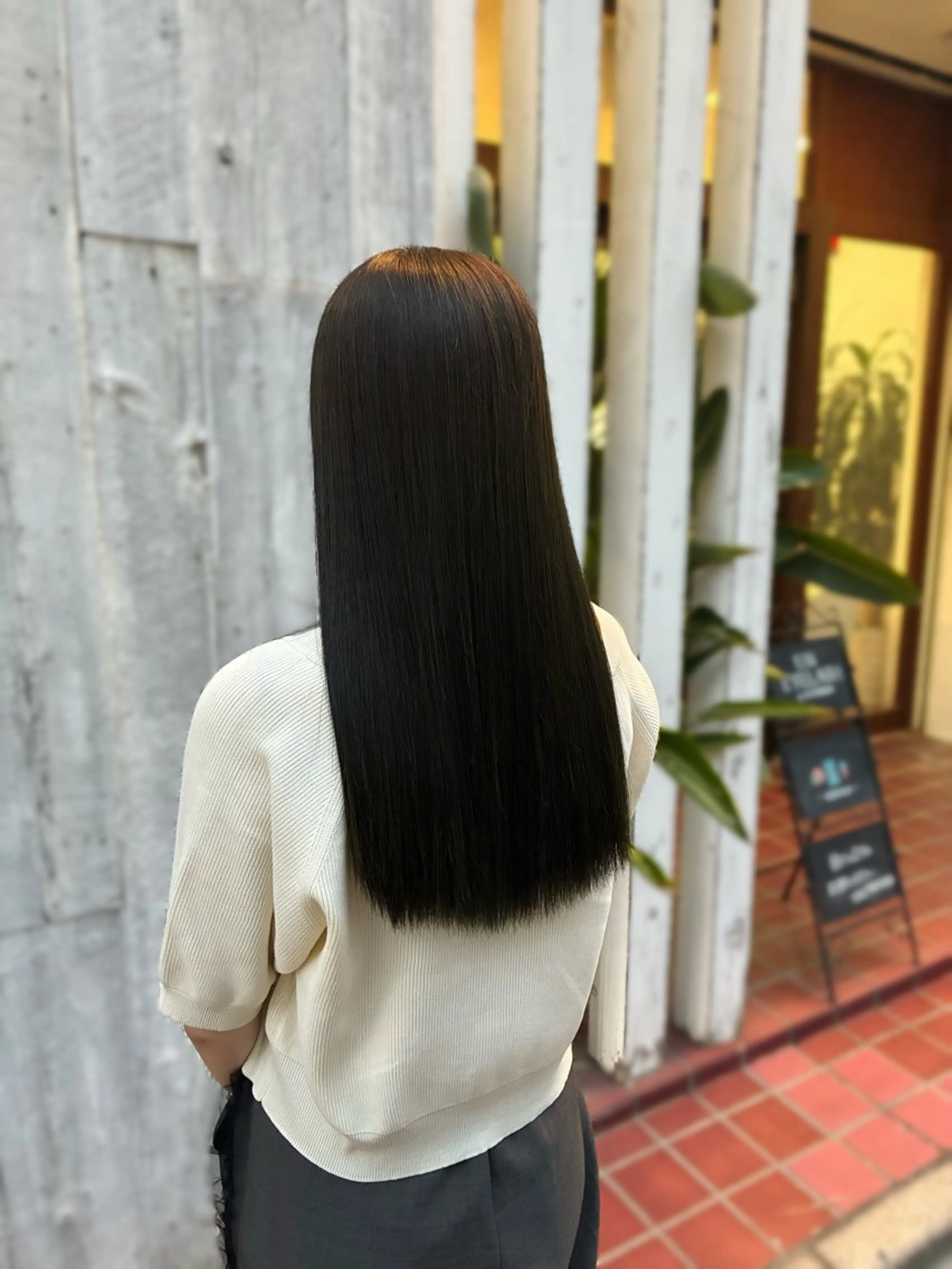 ロング カラー ヘアカラー トリートメント 梅原 姫🍬🐰のヘアスタイル