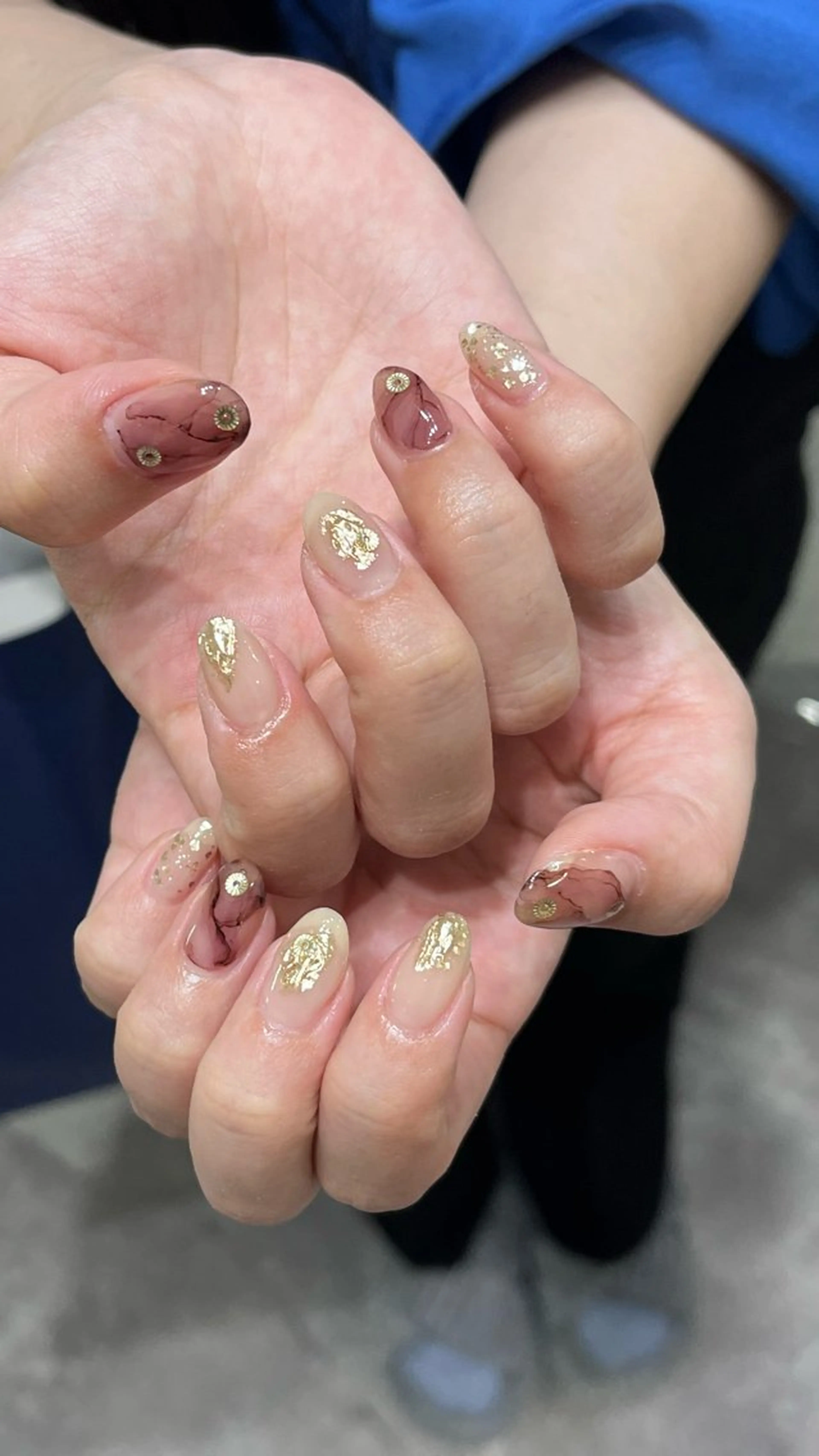 ネイル ニュアンスネイル ハンドネイル May 昭和町/阿倍野のネイルデザイン