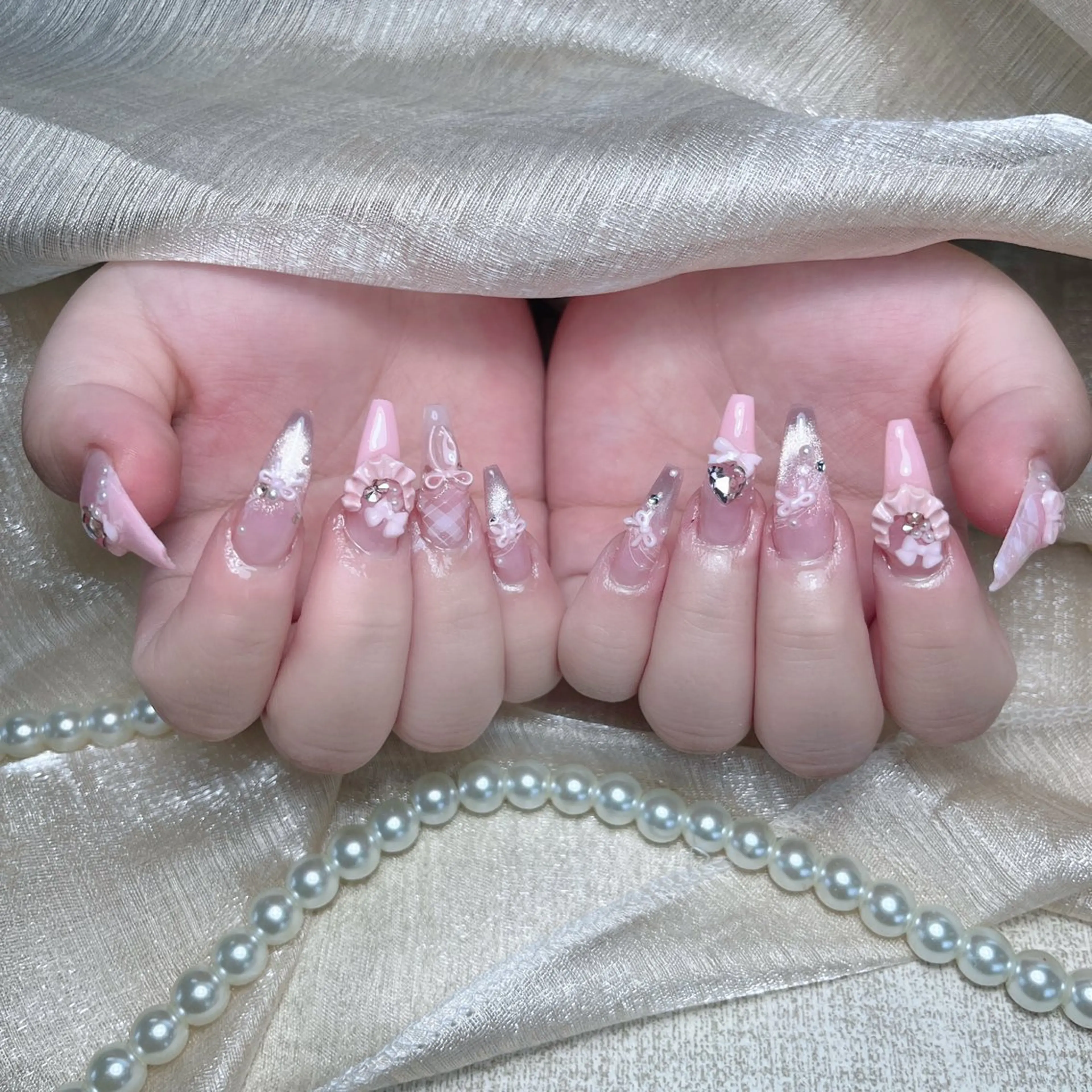 ネイル ハンドネイル ハンドケア ちごみ Novaのネイルデザイン