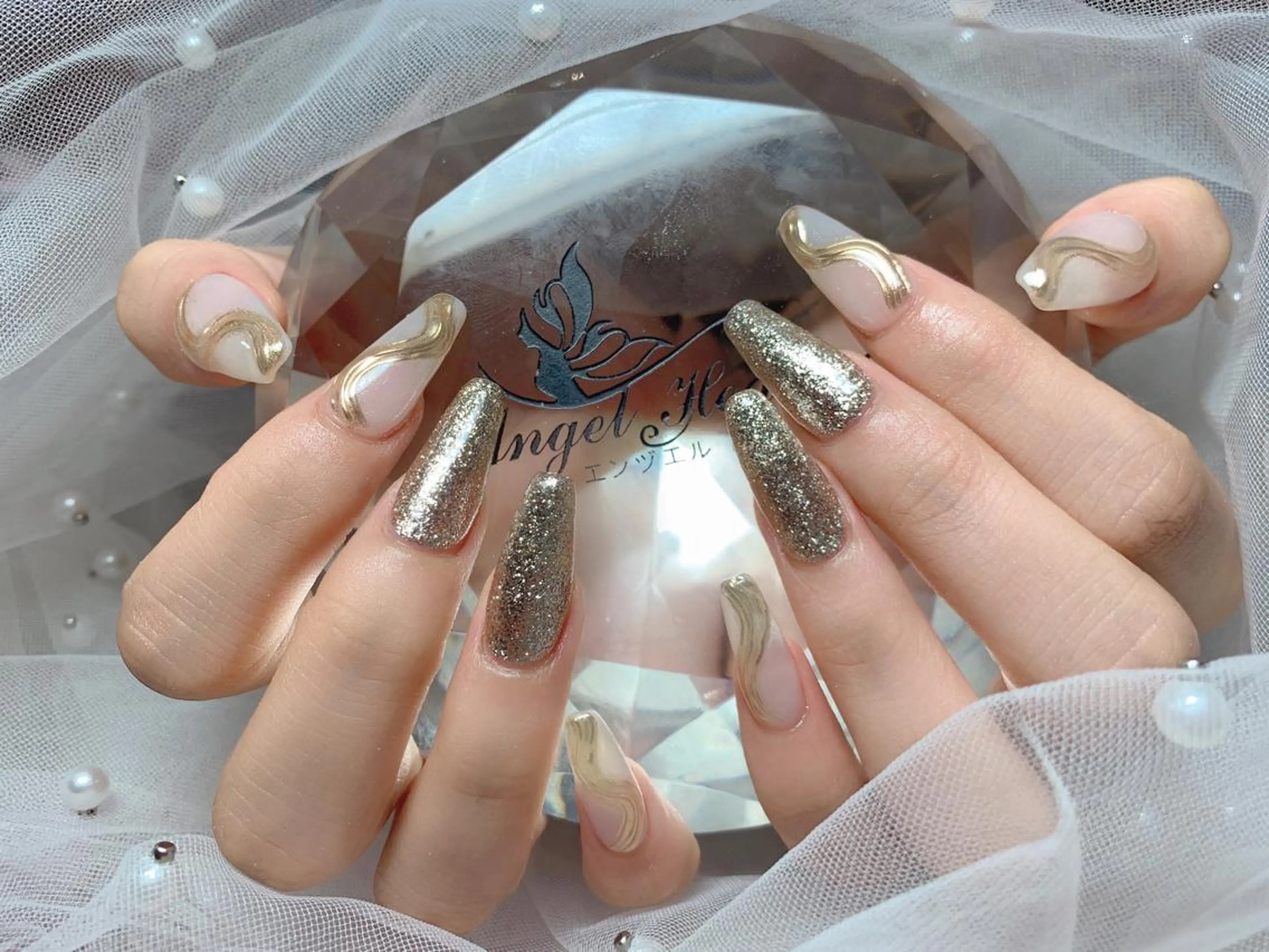 ネイル エンジェル ヒーリング 矢場町店のネイルデザイン