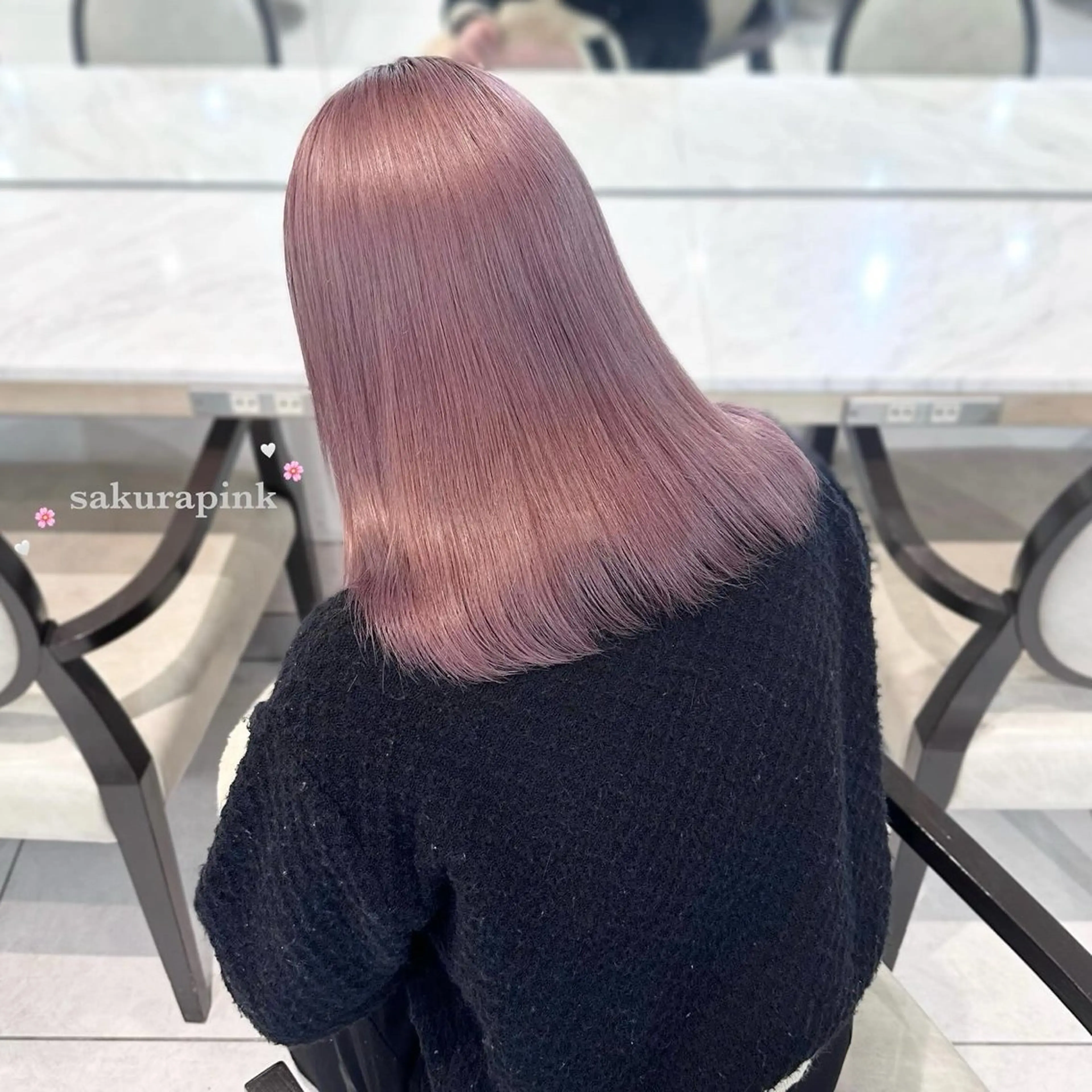 セミロング euphoria銀座グランデ所属・honoca 🤍のヘアスタイル