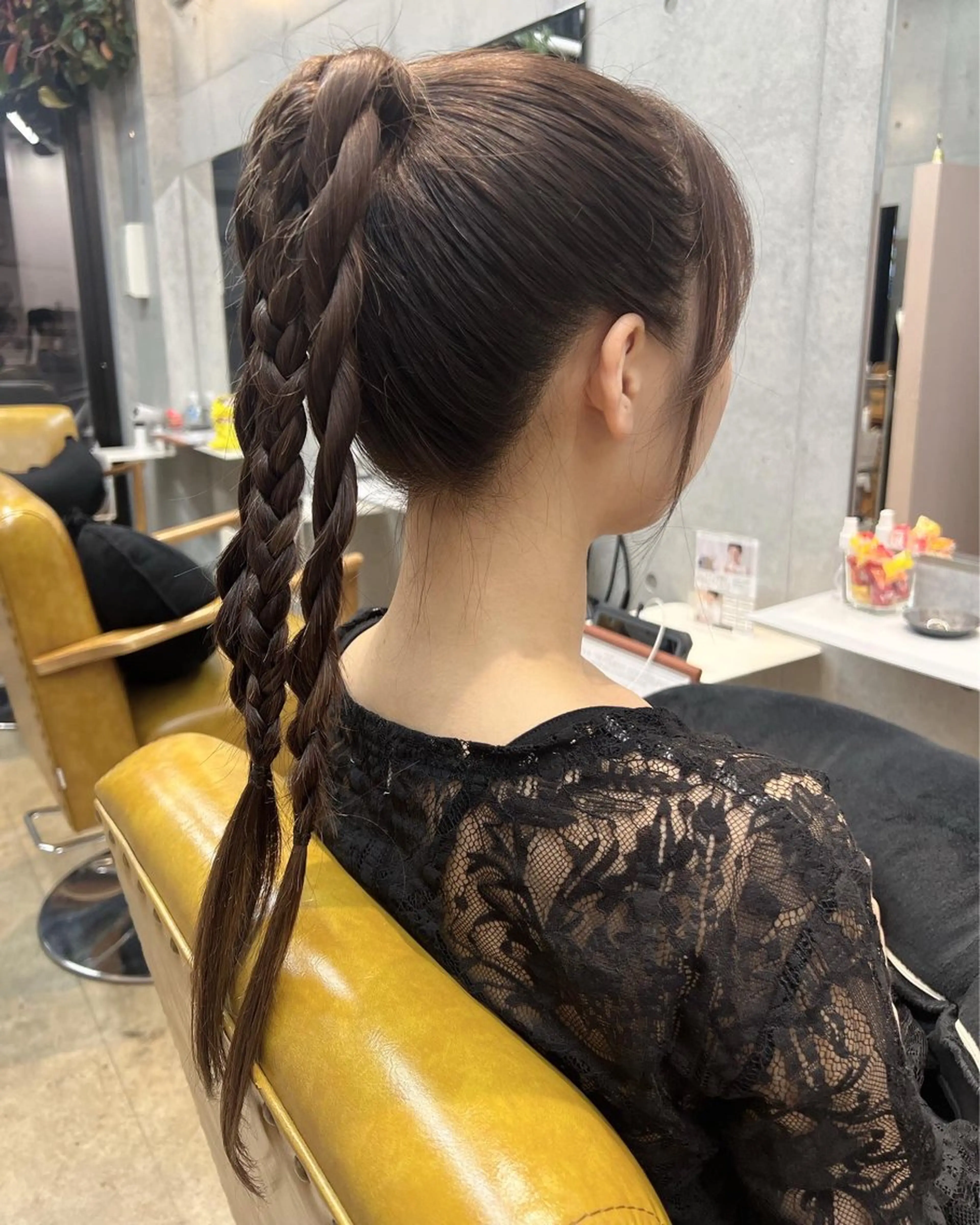 ロング ヘアセット カコ/レイヤーカット ヘアアレンジのヘアスタイル