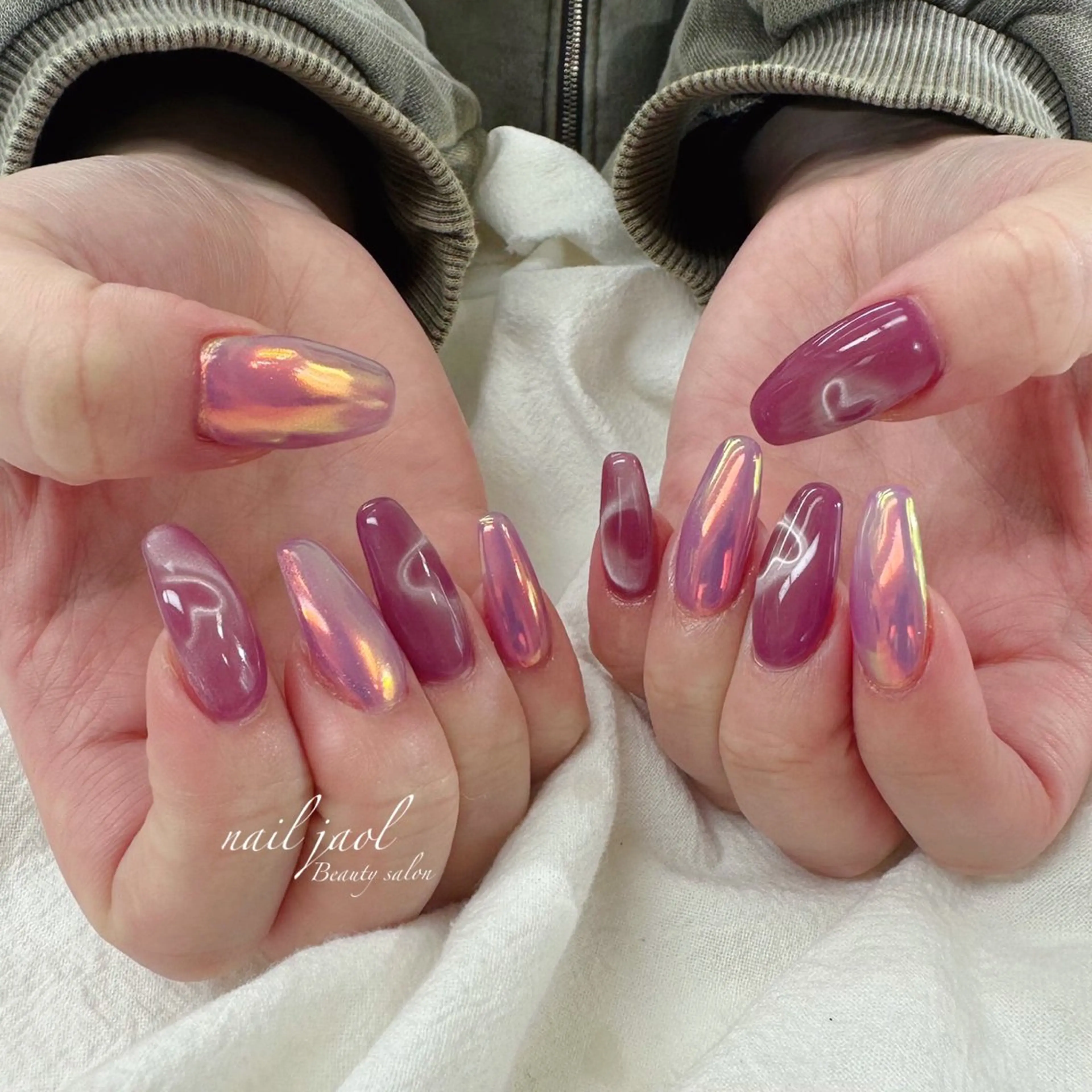 ロング ハンドネイル nail jaol池袋店所属・ネイルJaol 池袋のネイルデザイン