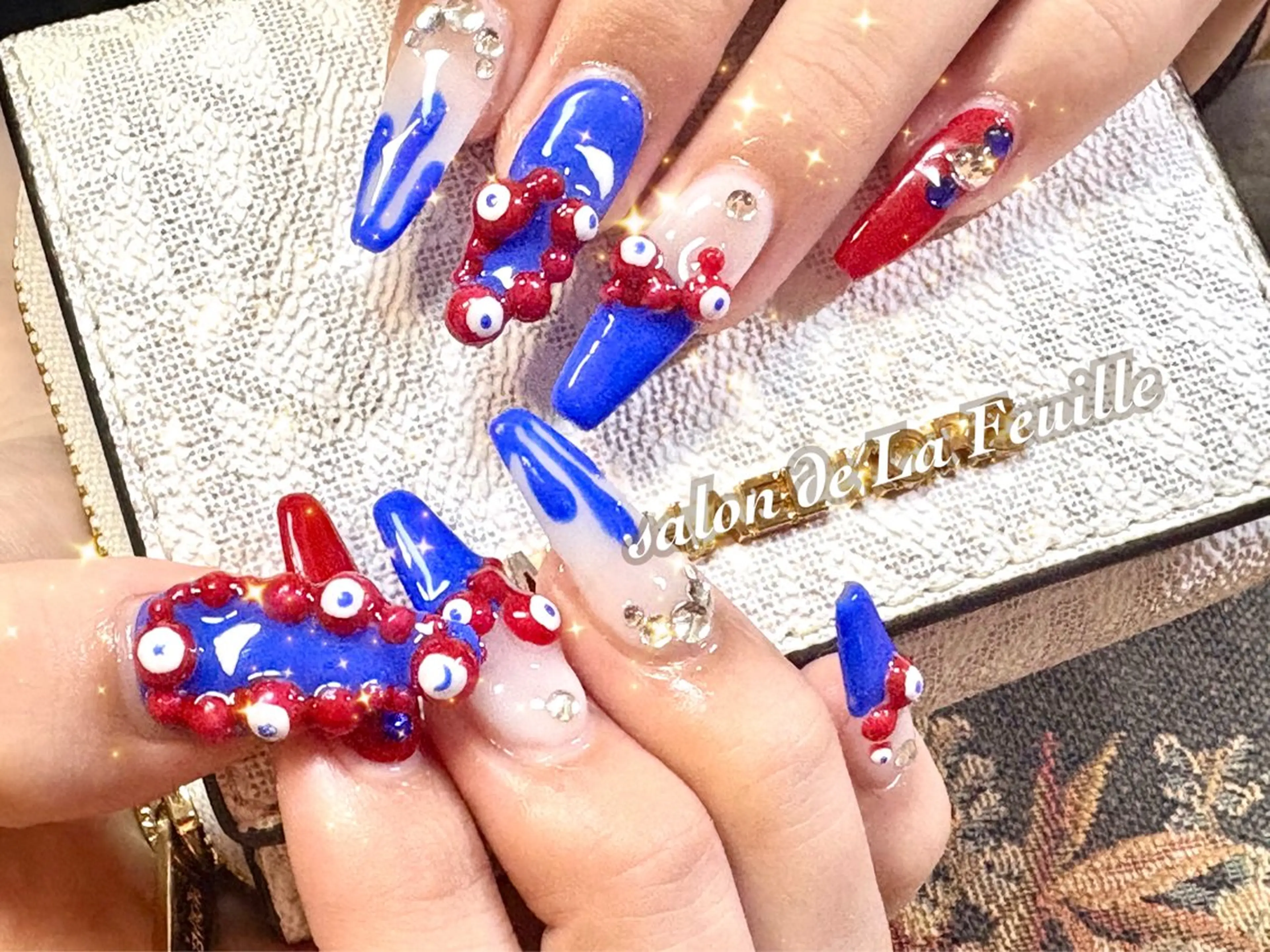 セミロング サロンドラフィーユ LAFEUILLEのネイルデザイン