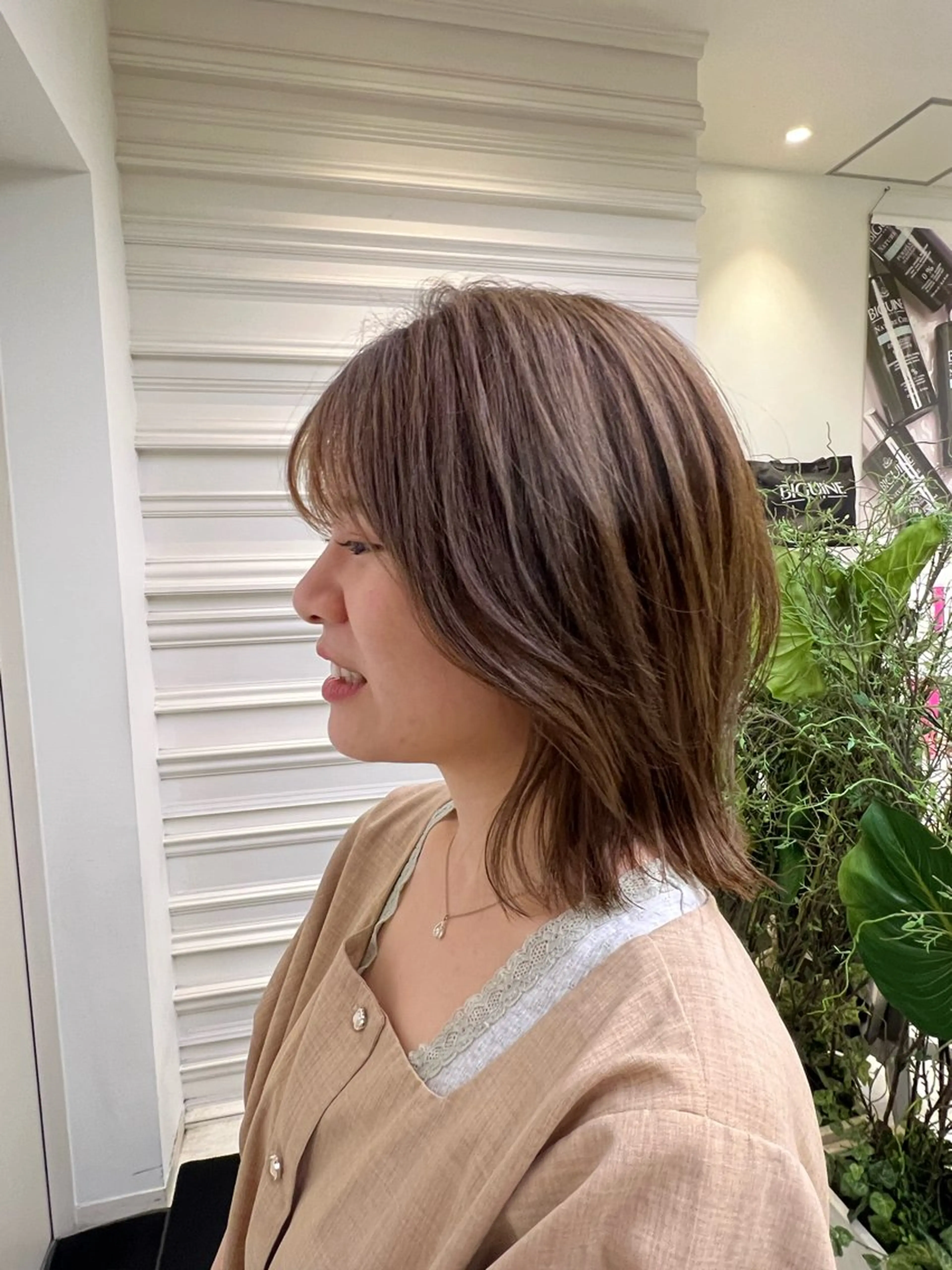 ミディアム 似合わせカット ジャンクロードビギンギンザルグラン所属・🫧無料カットモデル 吉野志保🫧のヘアスタイル