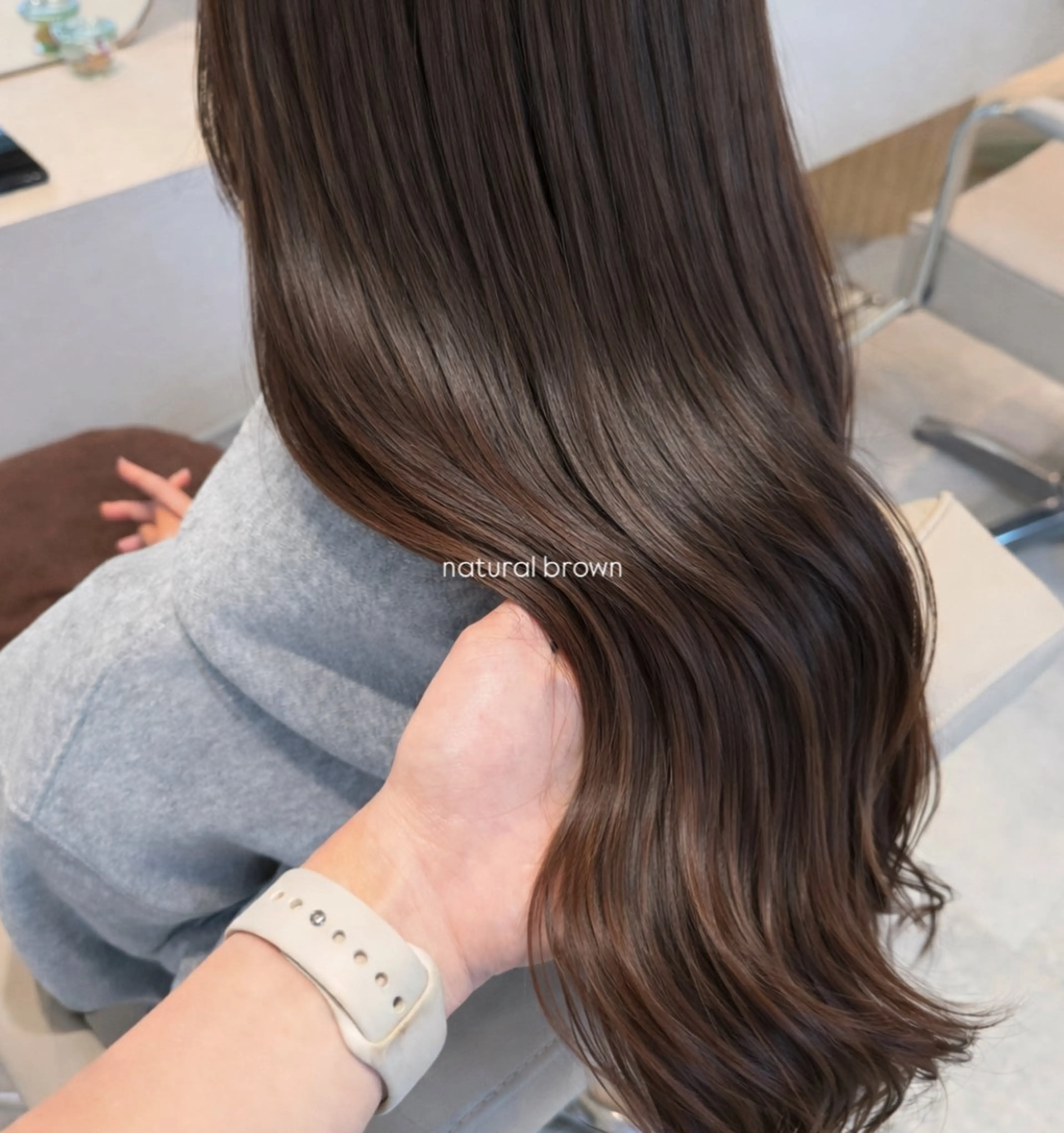 ロング カット ヘアカラー BRIGHT所属・🤍恵比寿/透明感/ 小顔カット🤍アズサのヘアスタイル