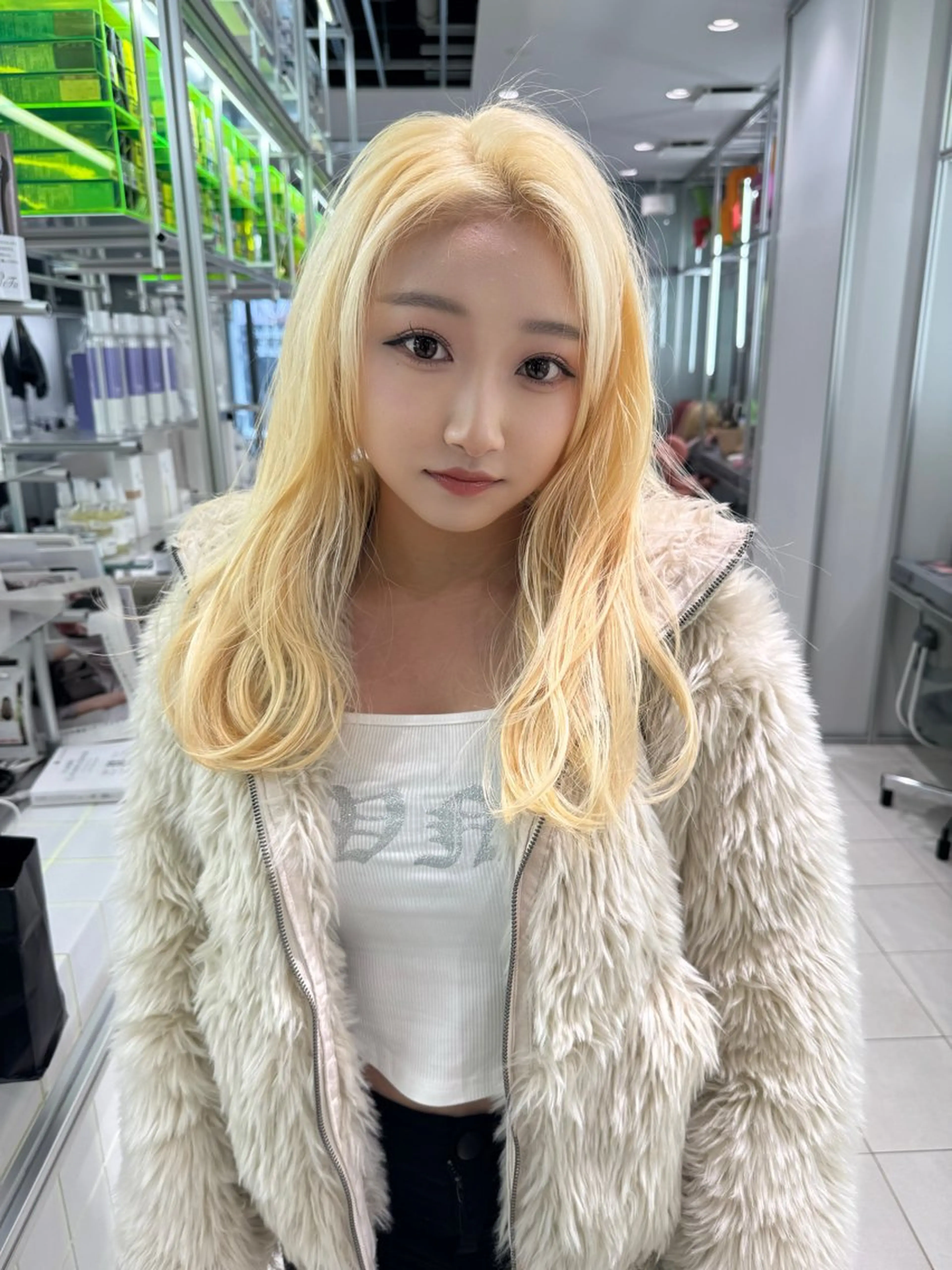 ケアブリーチ+カラーの写真