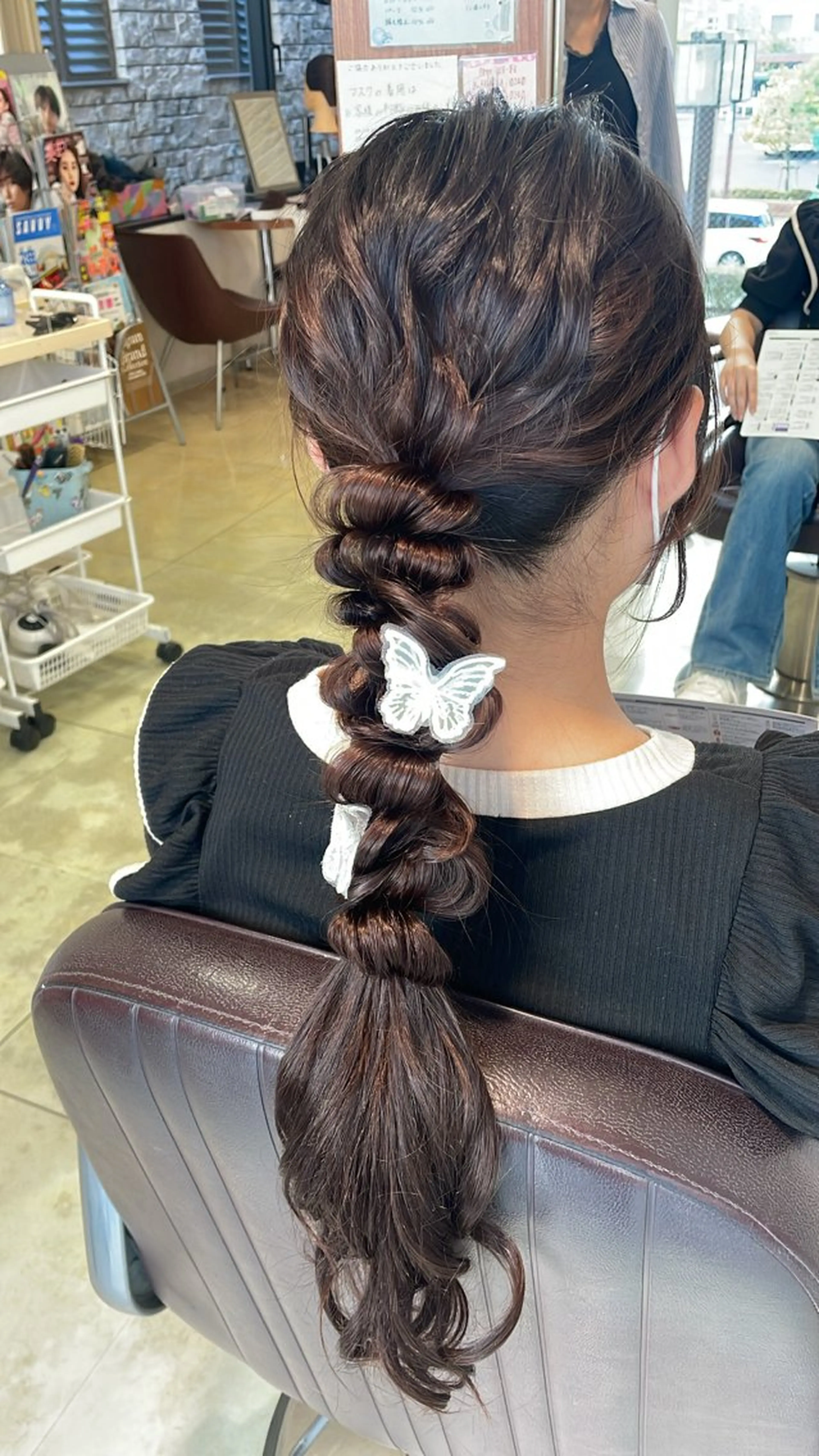 ロング ヘアアレンジ 下村 和香奈のヘアスタイル