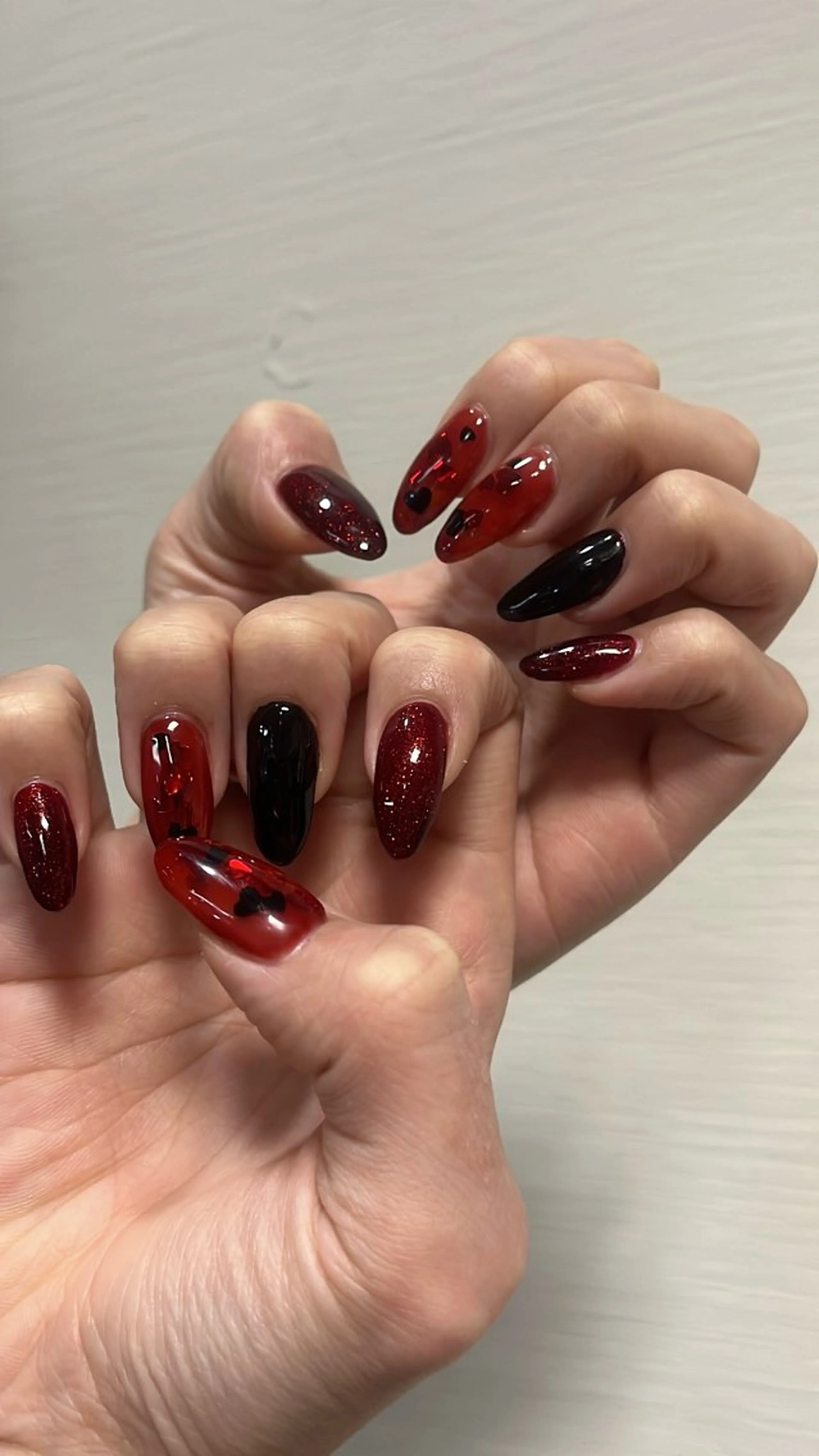 ネイル クリアネイル ジェルネイル 氷ネイル・うるうるネイル ニュアンスネイル シンプルネイル ハンドネイル SAKU  nail[サクネイル]所属・SAKU nail 作島茜のネイルデザイン