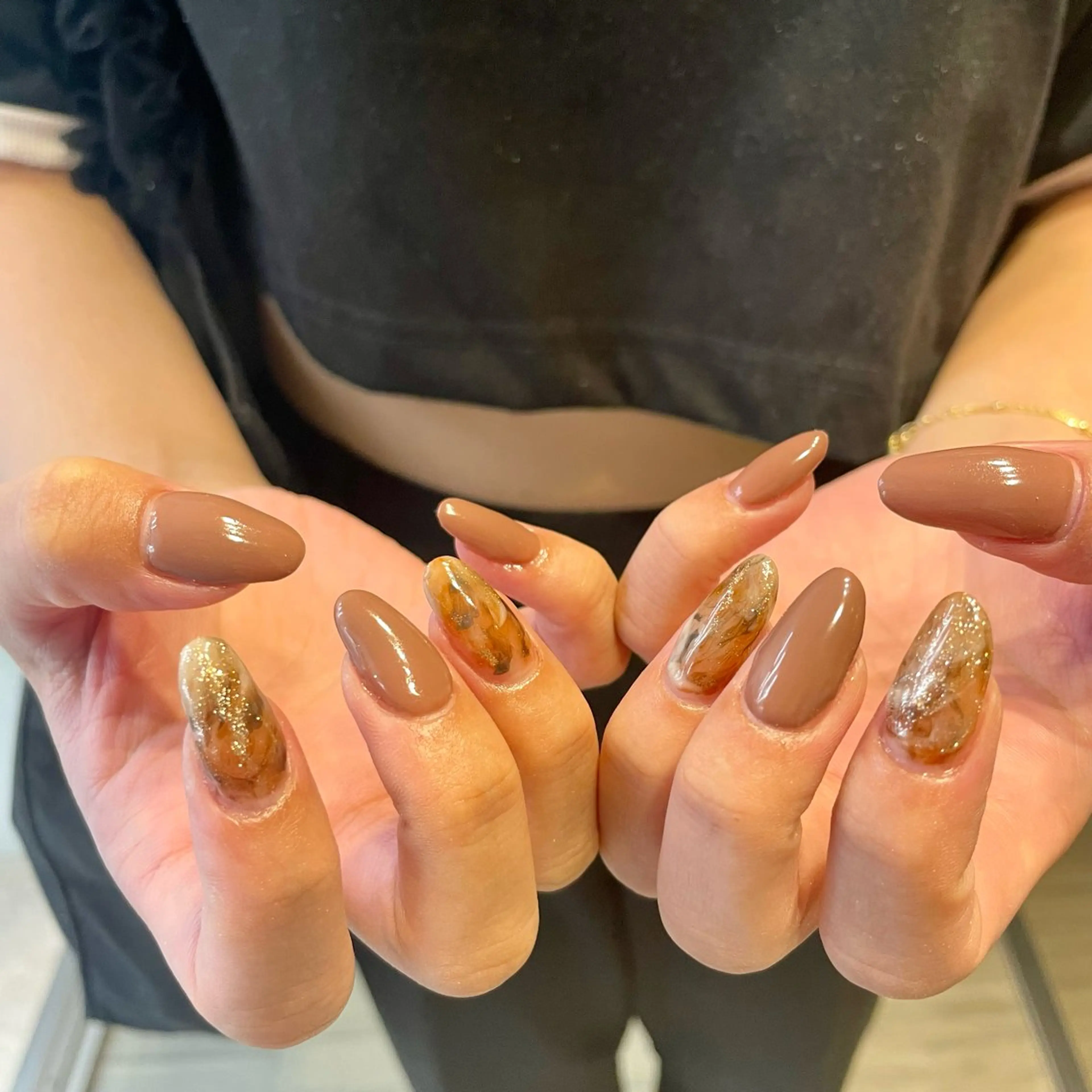 ネイル 🫧飛山琉桜/二条 ネイルアート/束感のマツエク・マツパデザイン