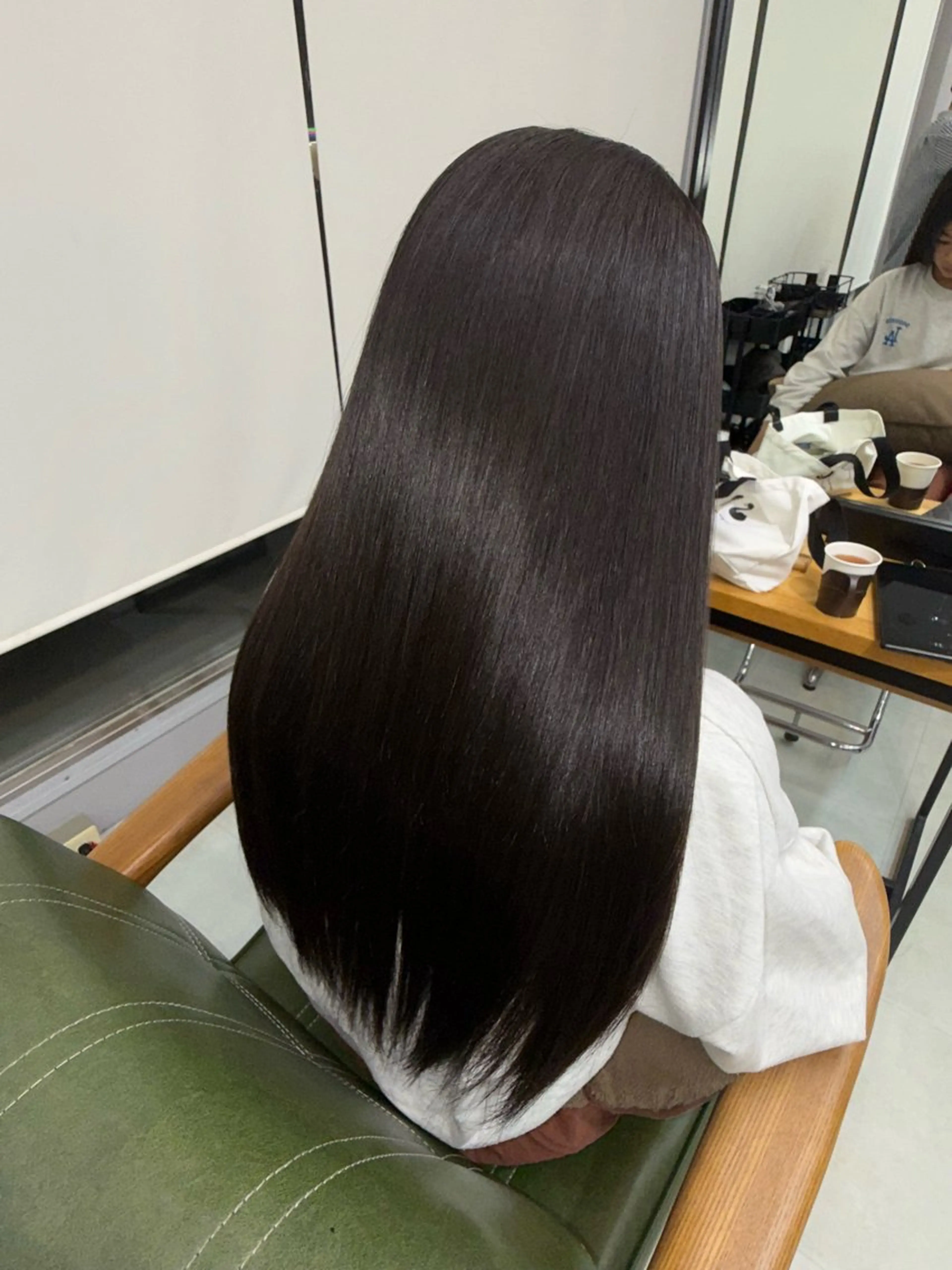 ロング 髪質改善 縮毛矯正 トリートメント カット 縮毛矯正 トリートメント 小池 風賀のヘアスタイル