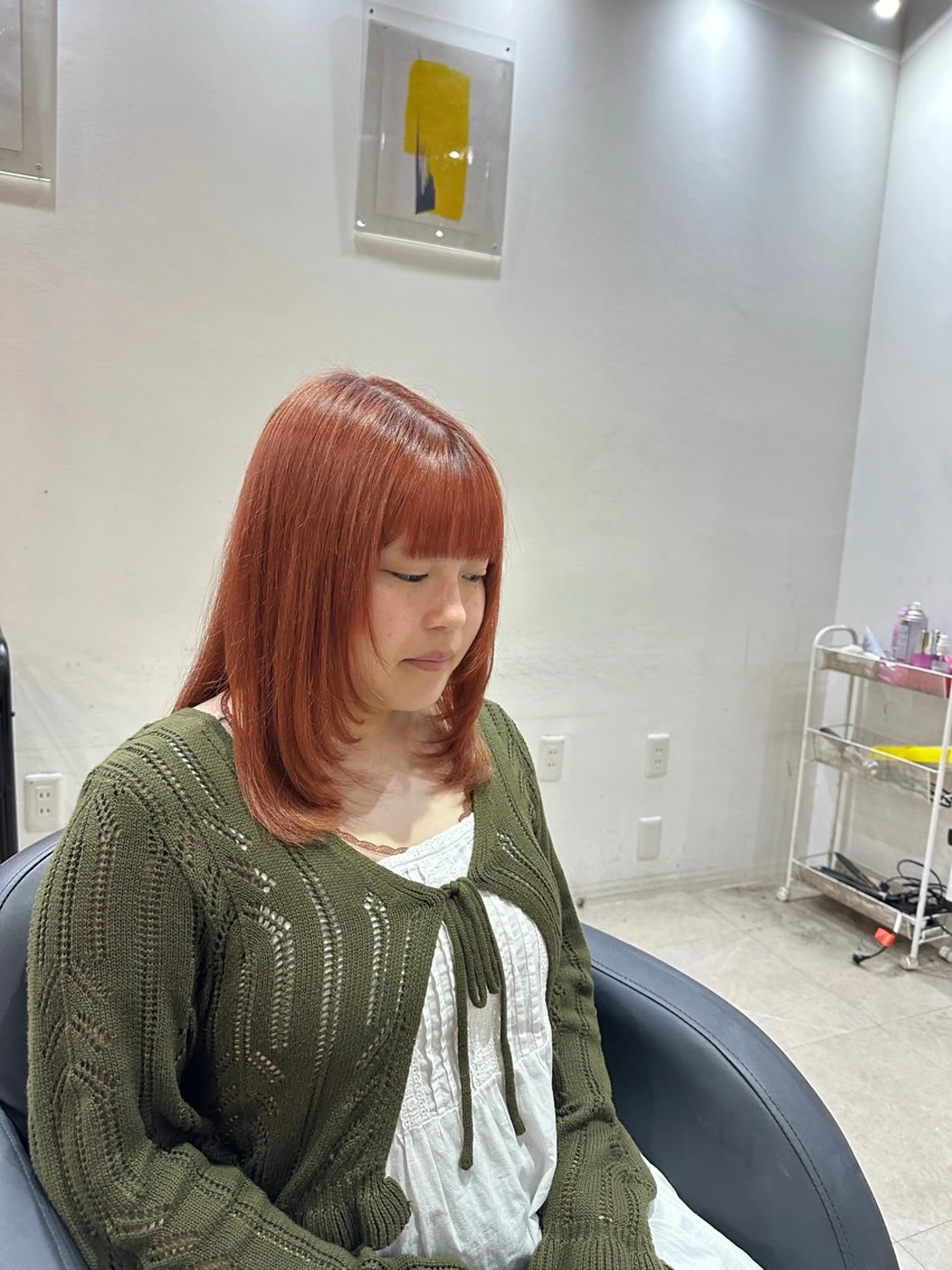 セミロング カラー YOFA hair所属・🦍YOFAhair 川西店 みゆう🦍のヘアスタイル