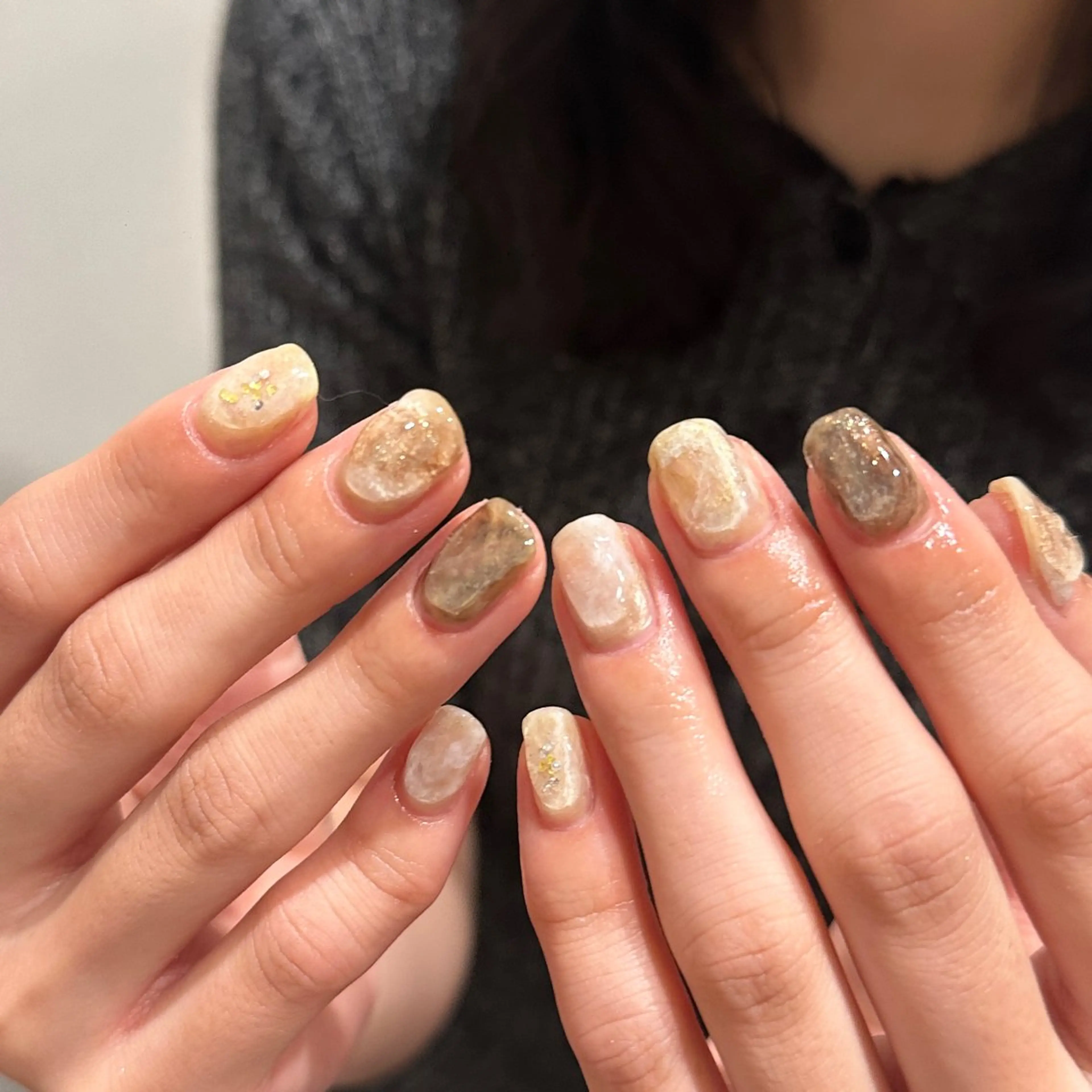 ネイル ハンドネイル 🎀 Hiyubi._.nail 🫧所属・🎀フェイ フェイ🫧💗のネイルデザイン