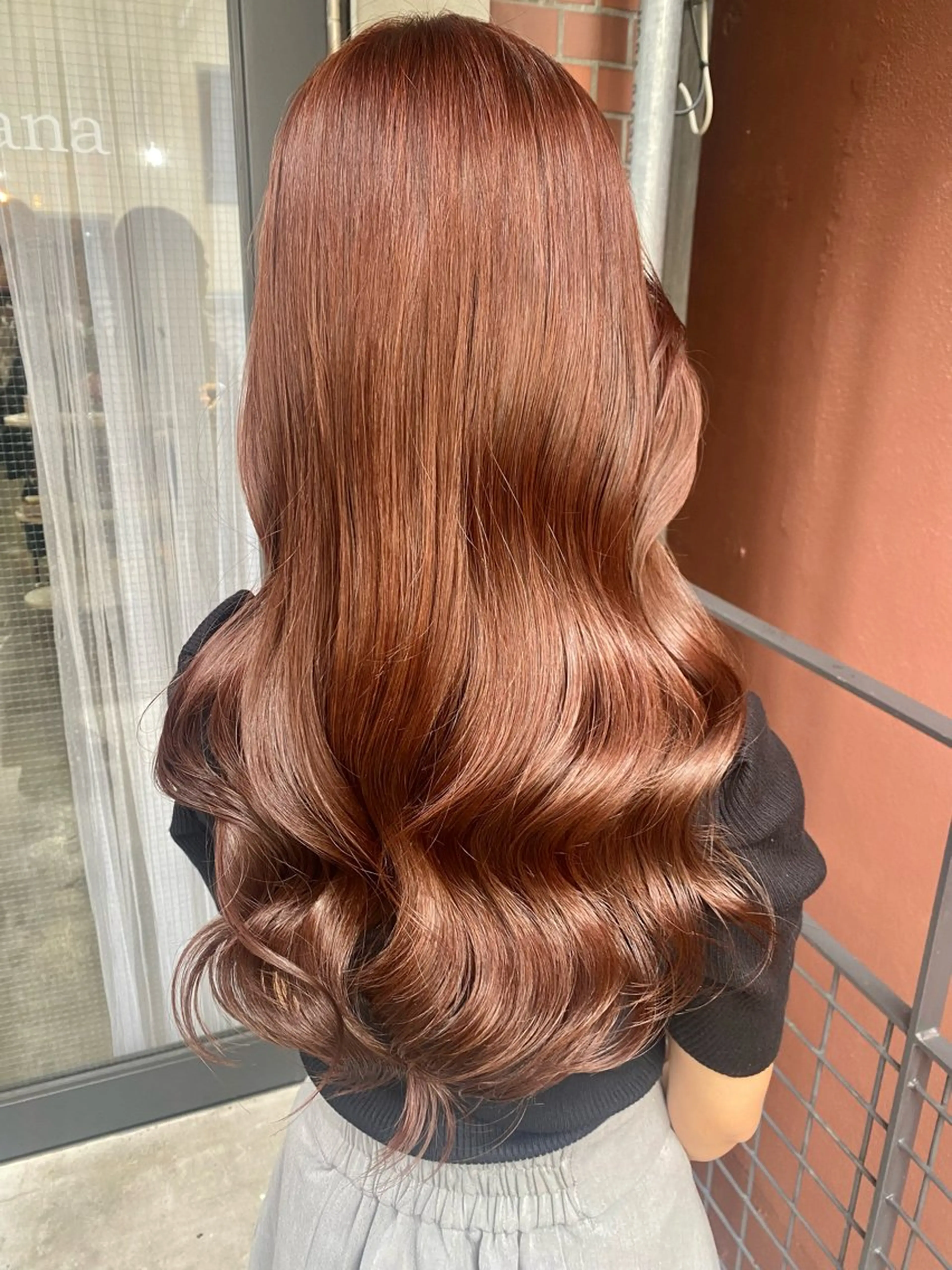 艶カラー＋カットの写真