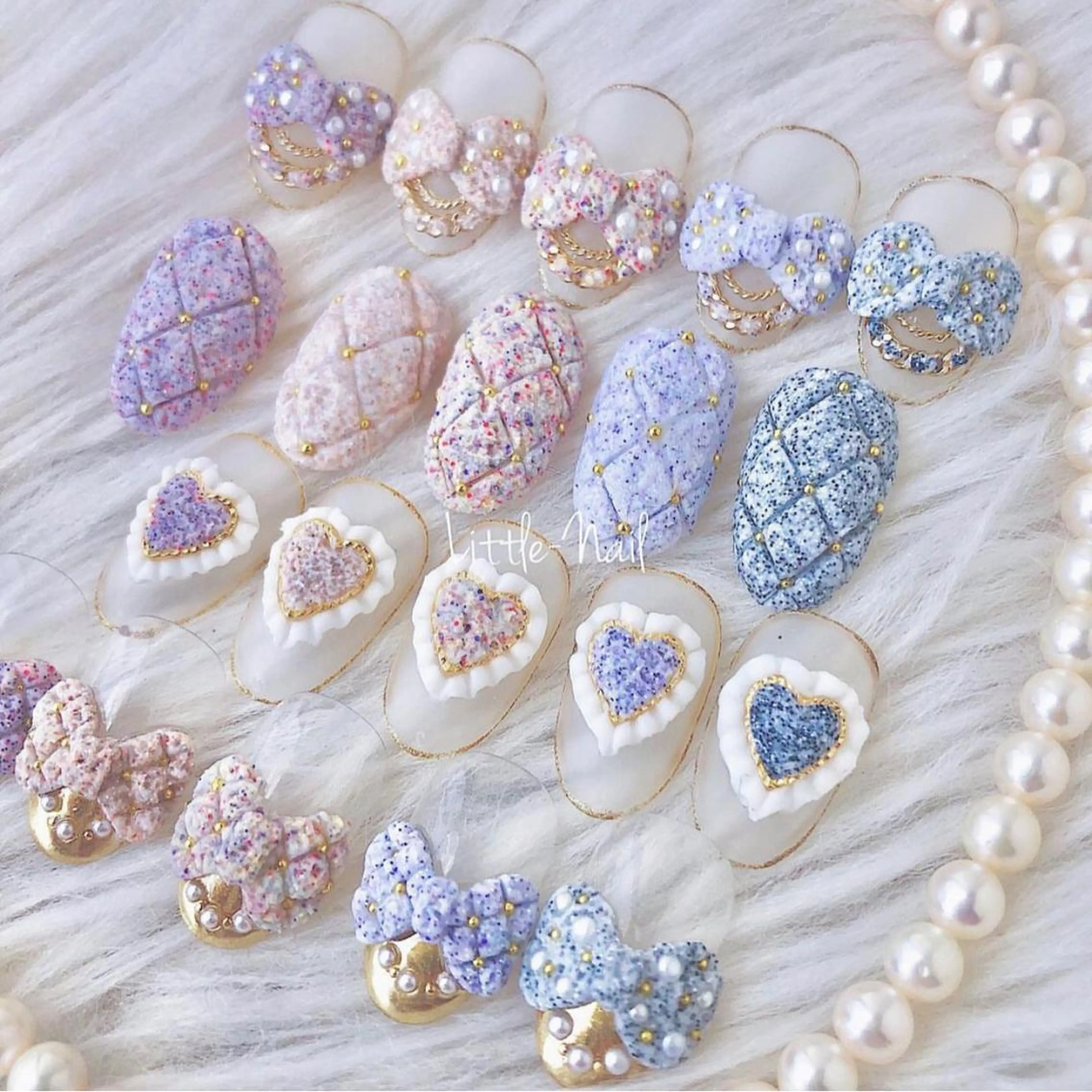 ネイル [スカルプ]Litt le-Nail吉祥寺のネイルデザイン