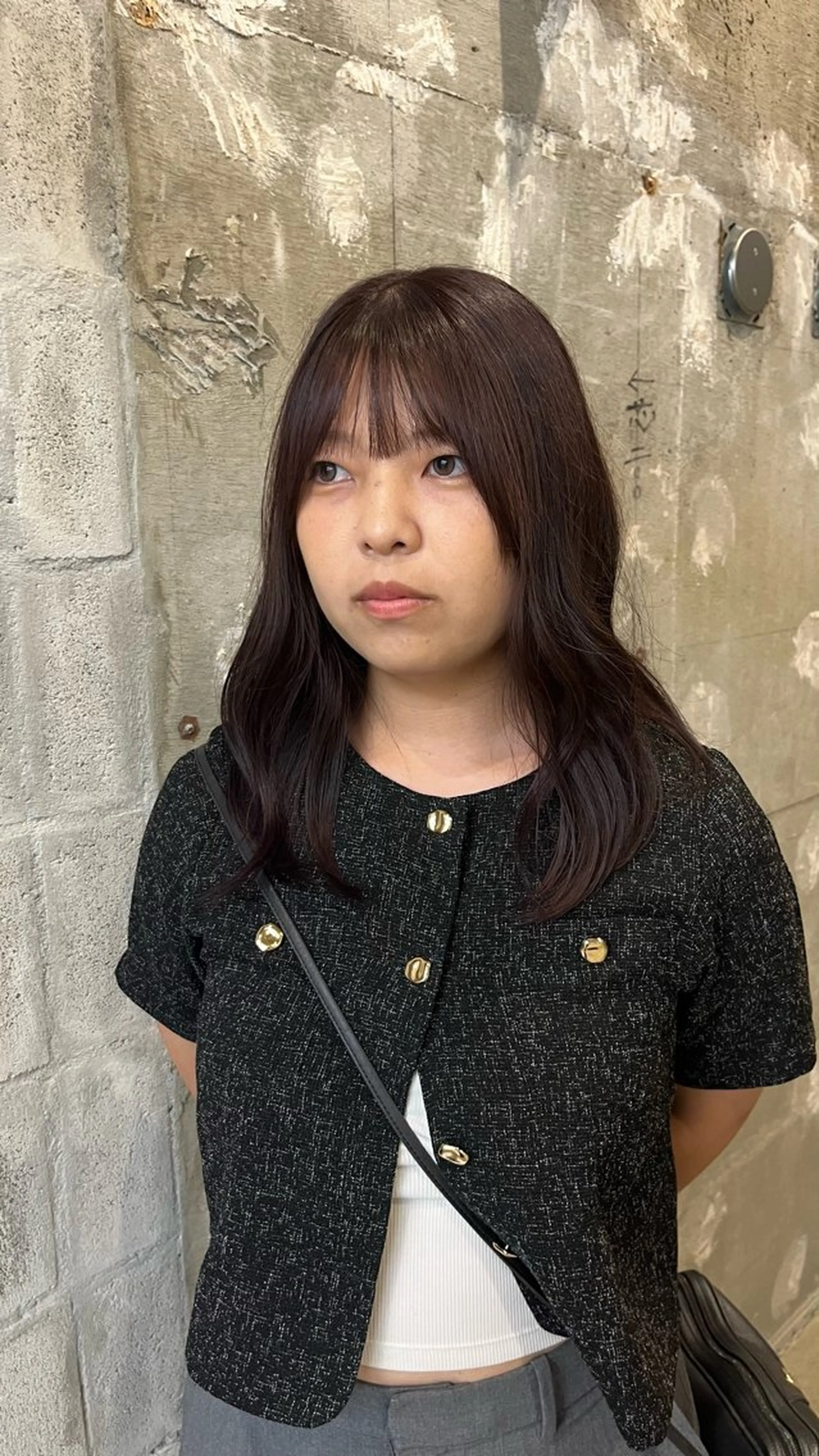 ミディアム ヘアカラー riko／ SYS by fitのヘアスタイル