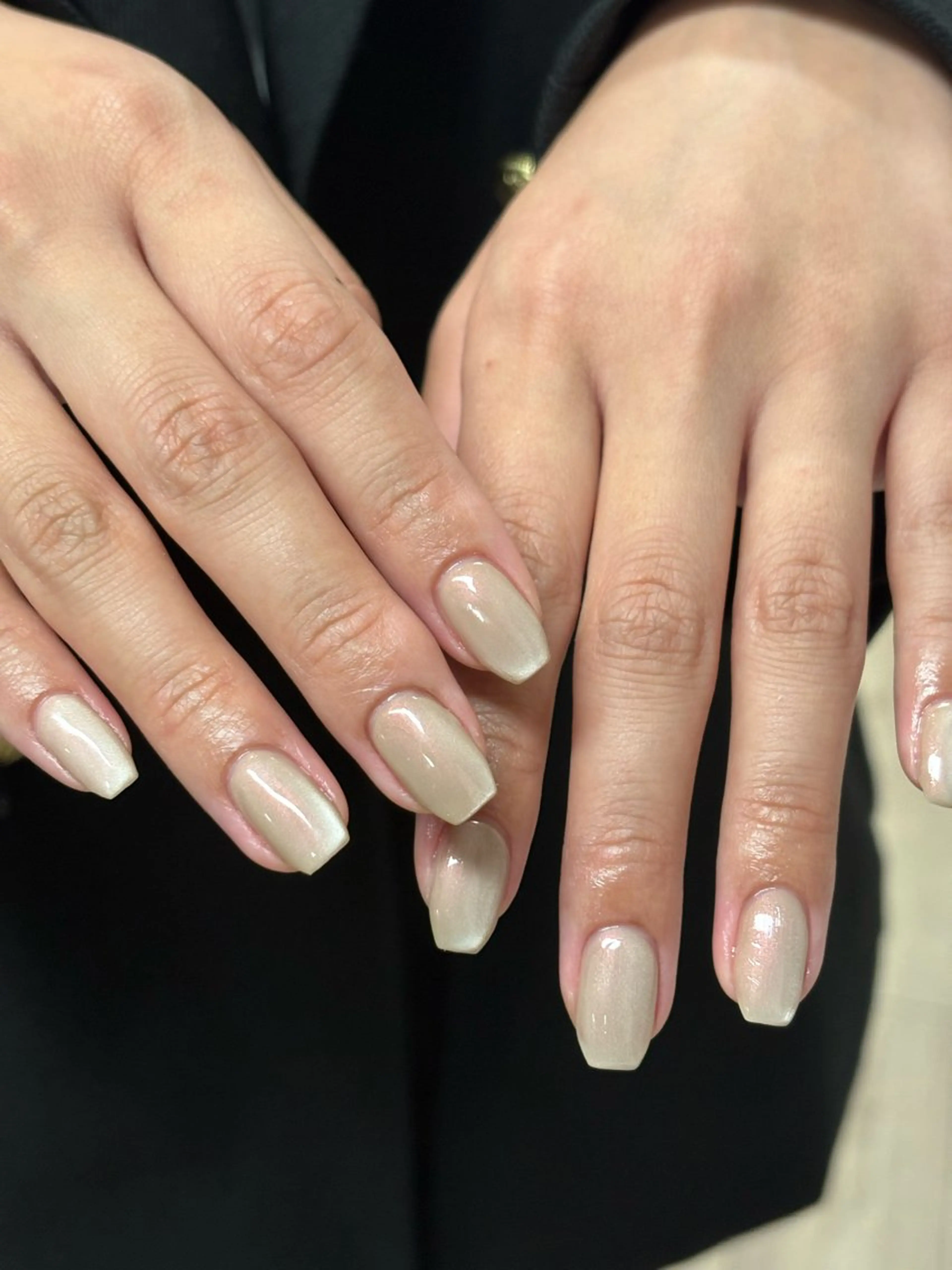 ［オフあり］ワンカラー🤍マグネット・フラッシュラメOK🙆🏻‍♀️✨フィルインオフ💅✨の写真