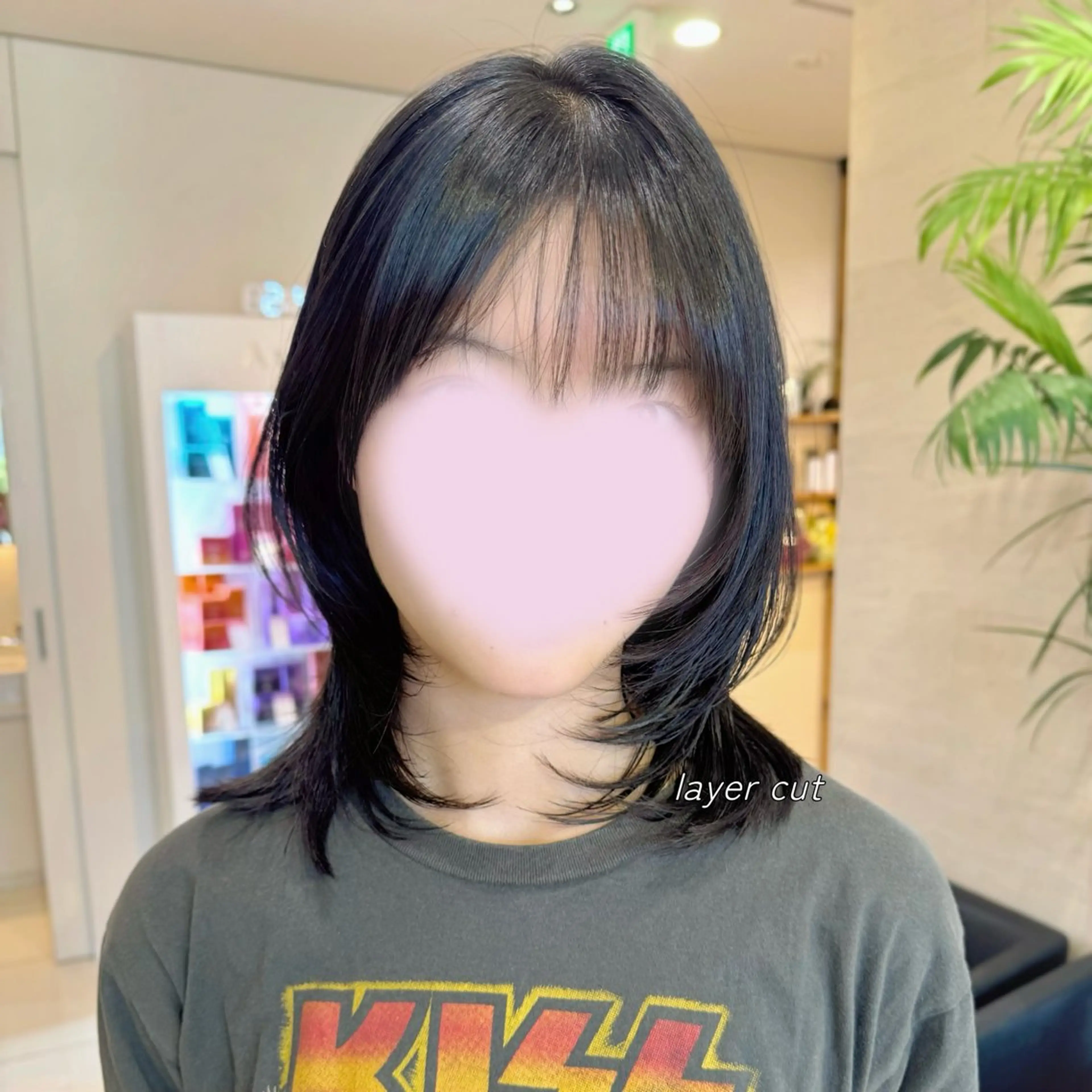ミディアム レイヤーカット レイヤーカット/艶髪 /髪質改善/のマツエク・マツパデザイン