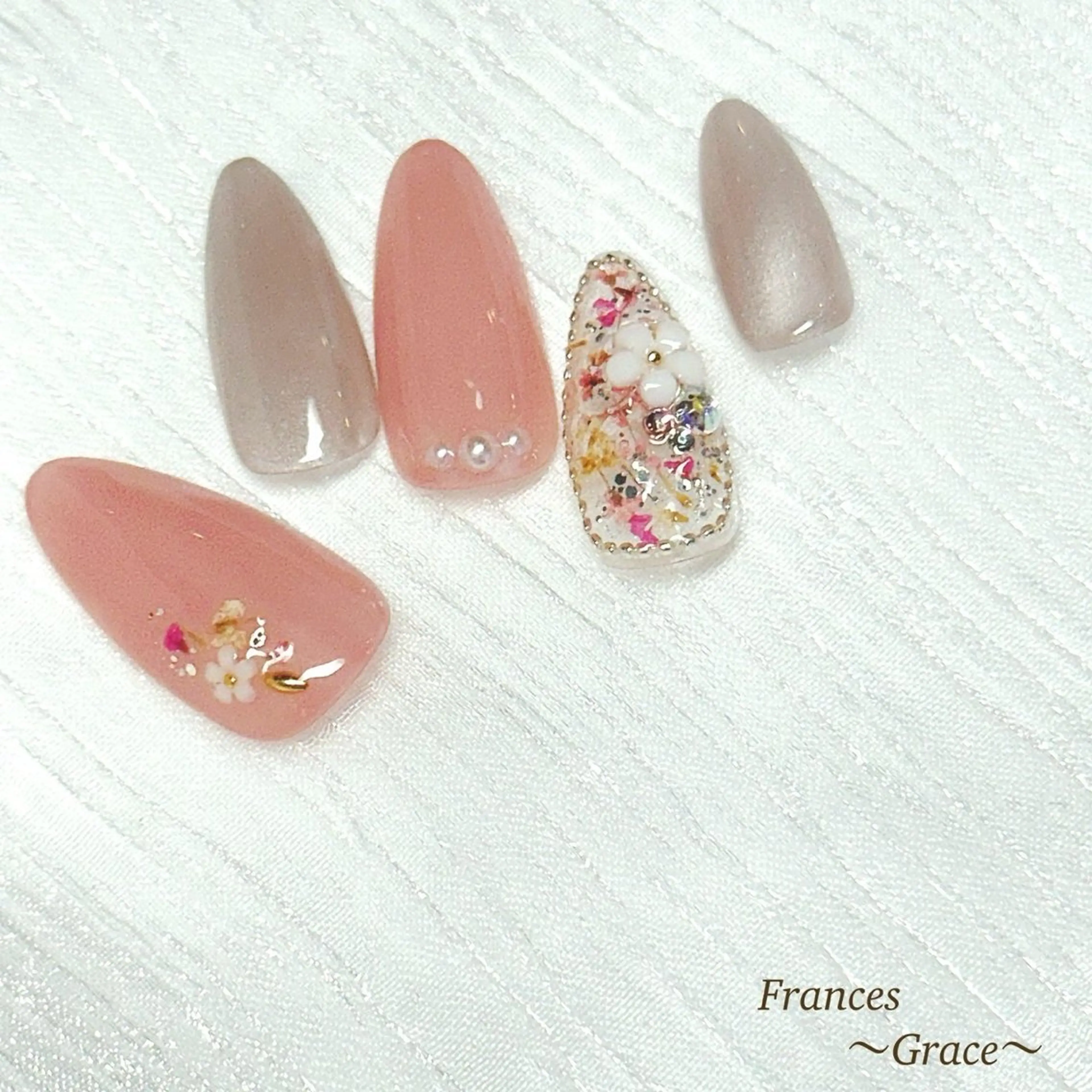 ネイル ハンドネイル Frances〜 Grace〜babaのネイルデザイン