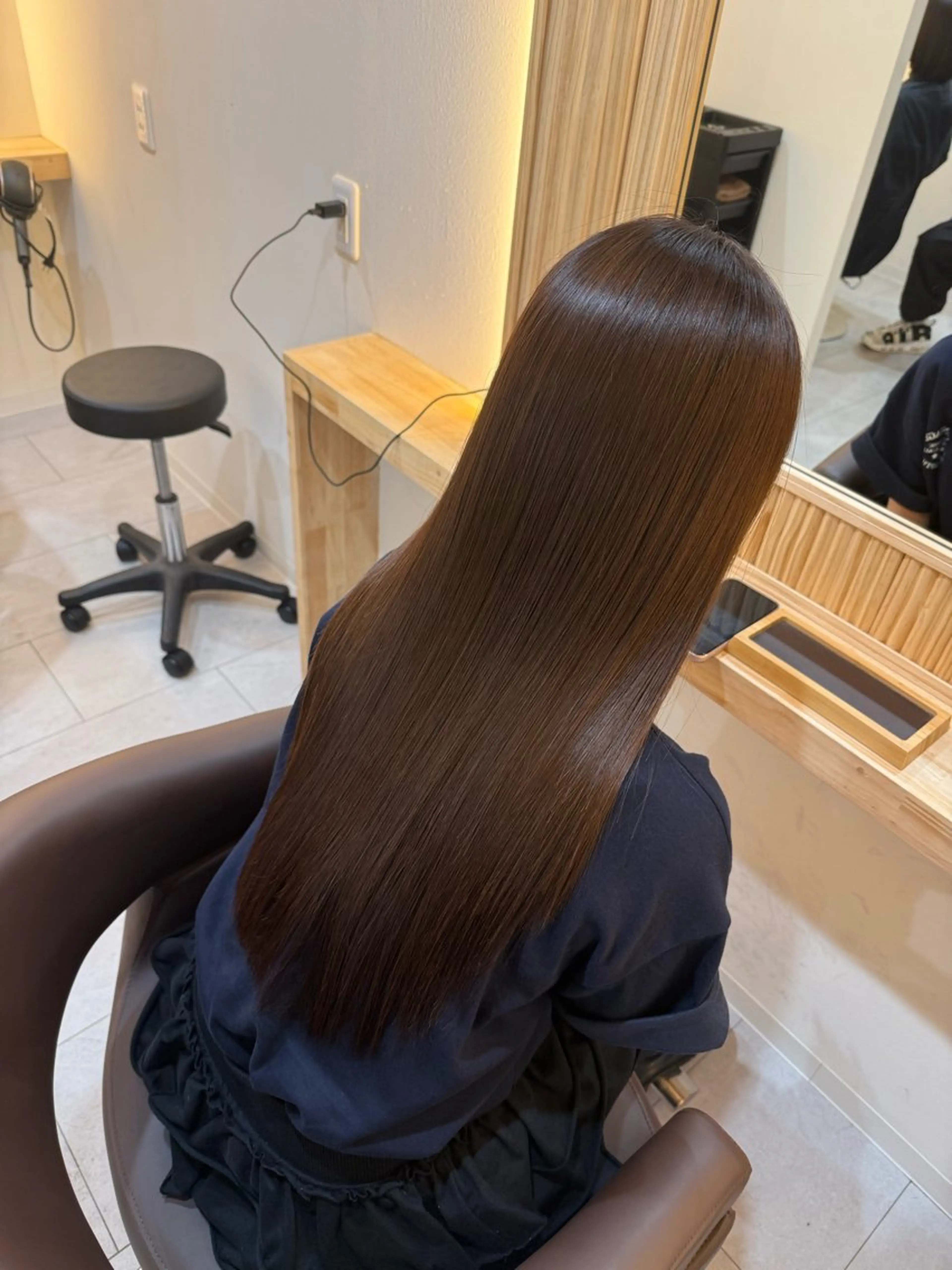 ロング 髪質改善 attrait南堀江所属・KAISEI髪質改善 /縮毛矯正のヘアスタイル