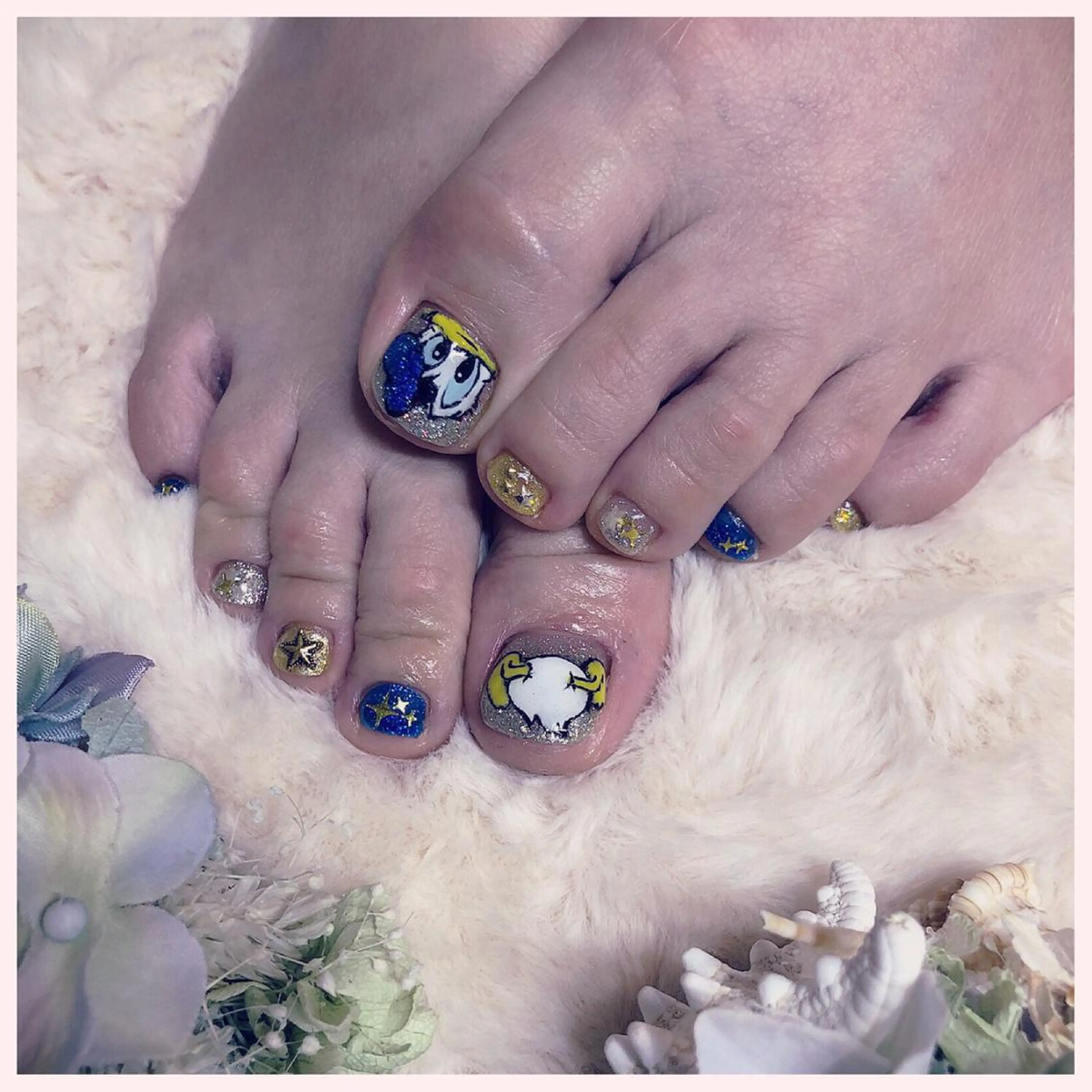 ネイル フットネイル YAS 青柳 安代のネイルデザイン