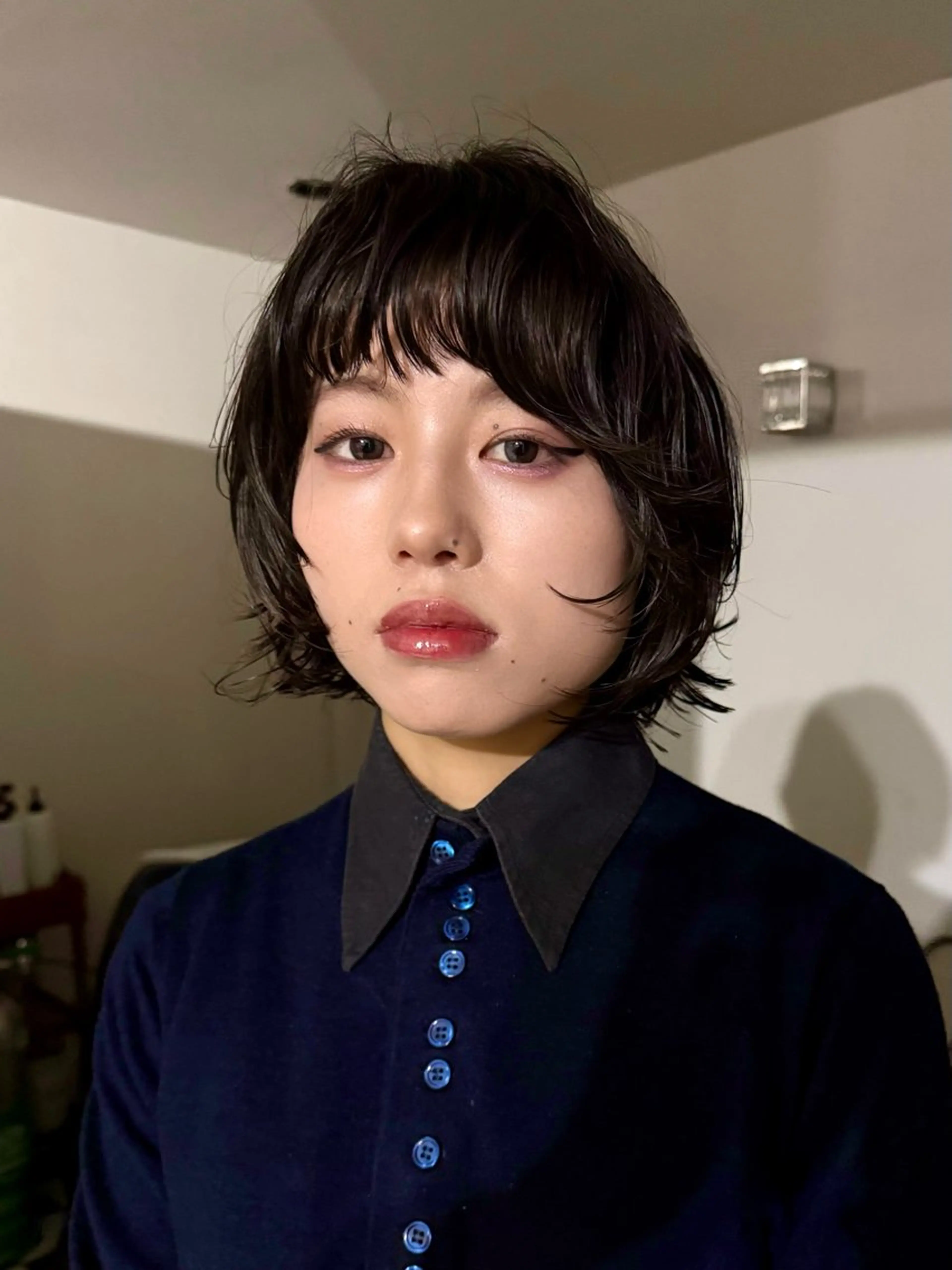 ショート パーマ パーマスタイル NARVIS井上柊生のヘアスタイル