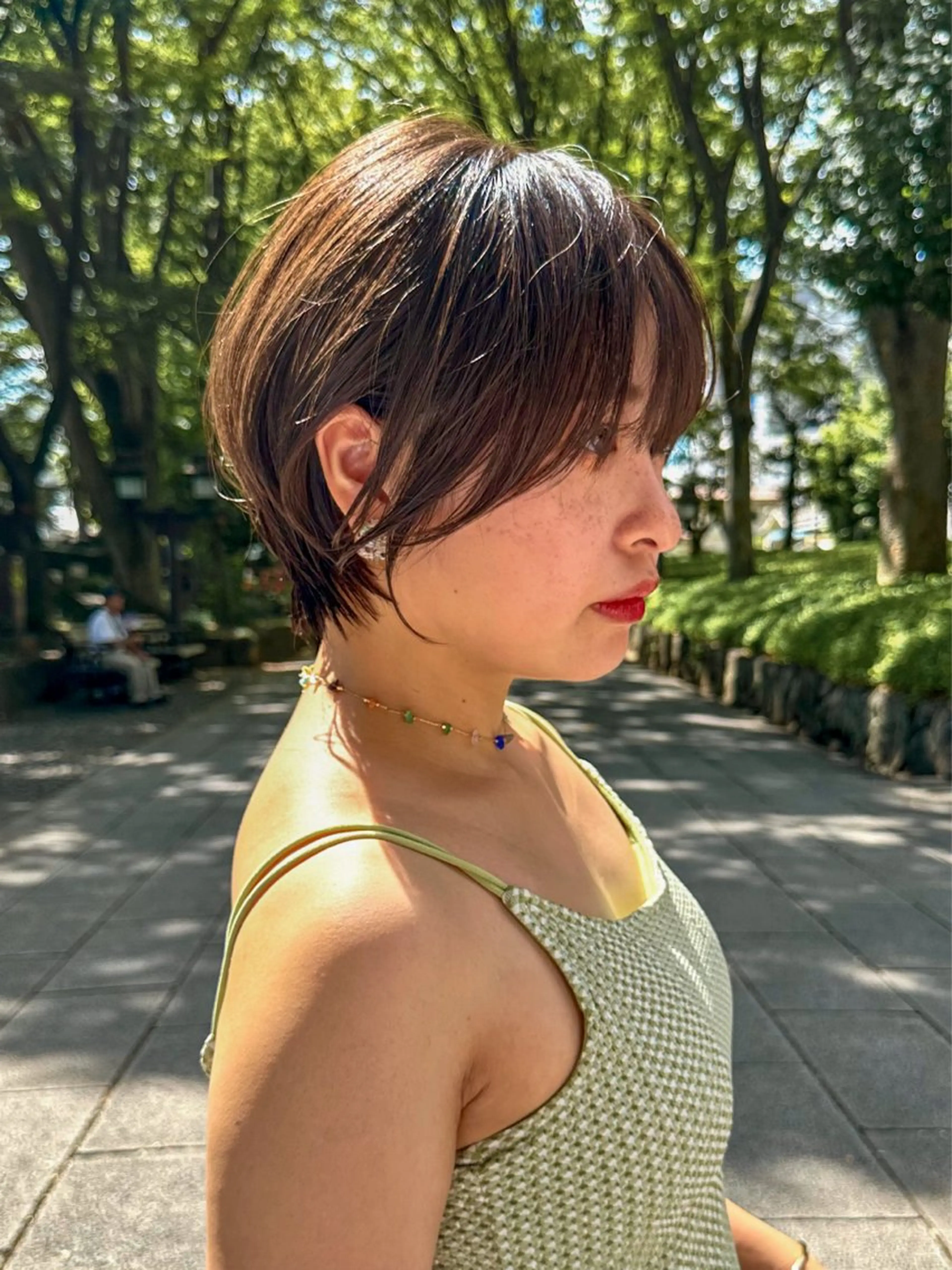 ショート ショートヘア 小顔カット カット ヘアカラー トリートメント ヘッドスパ taiga ショート /レイヤー/矯正🌈のヘアスタイル