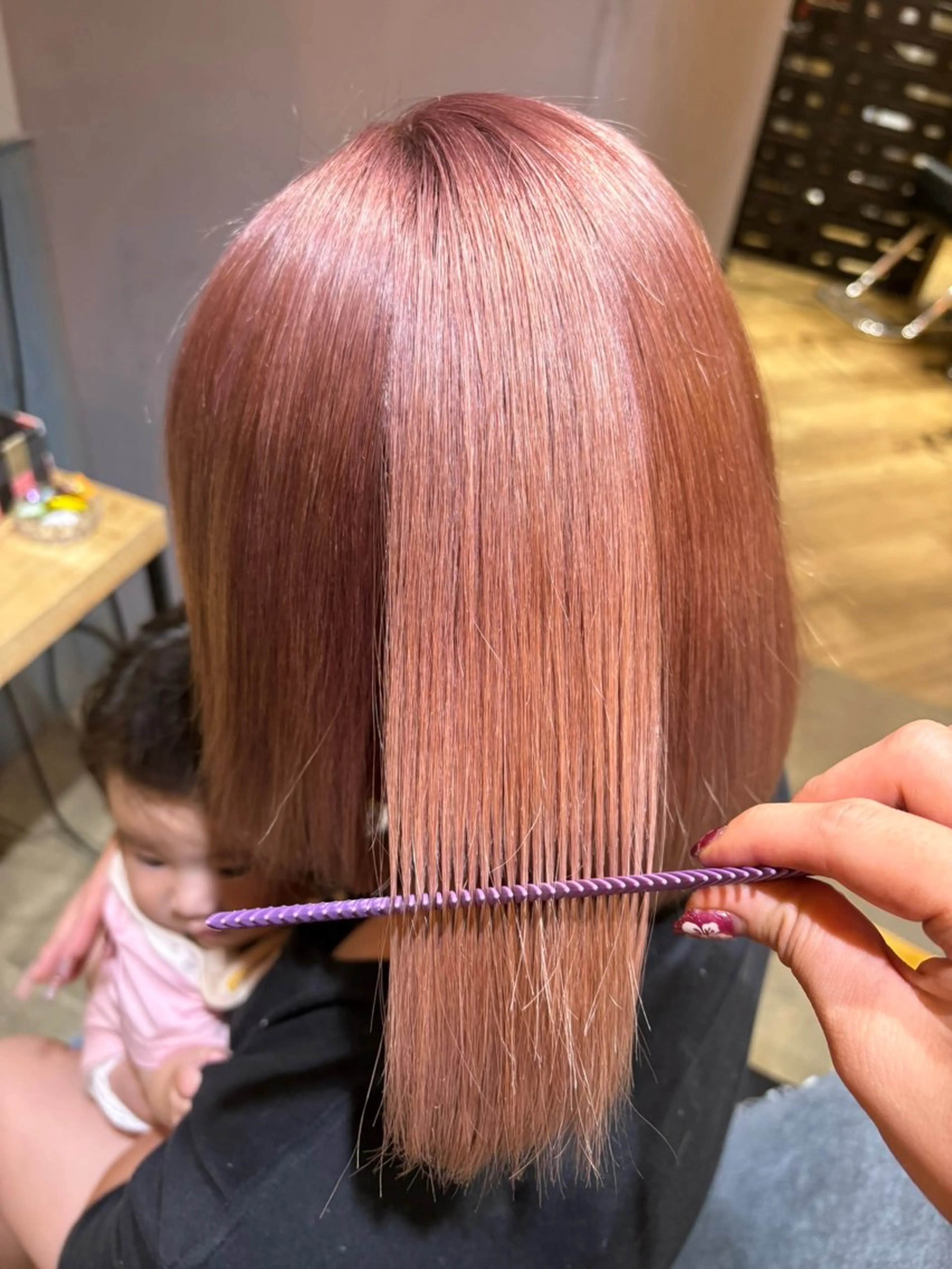 ショート ヘアカラー agu hair fonte   大泉学園所属・園田 彩音のヘアスタイル