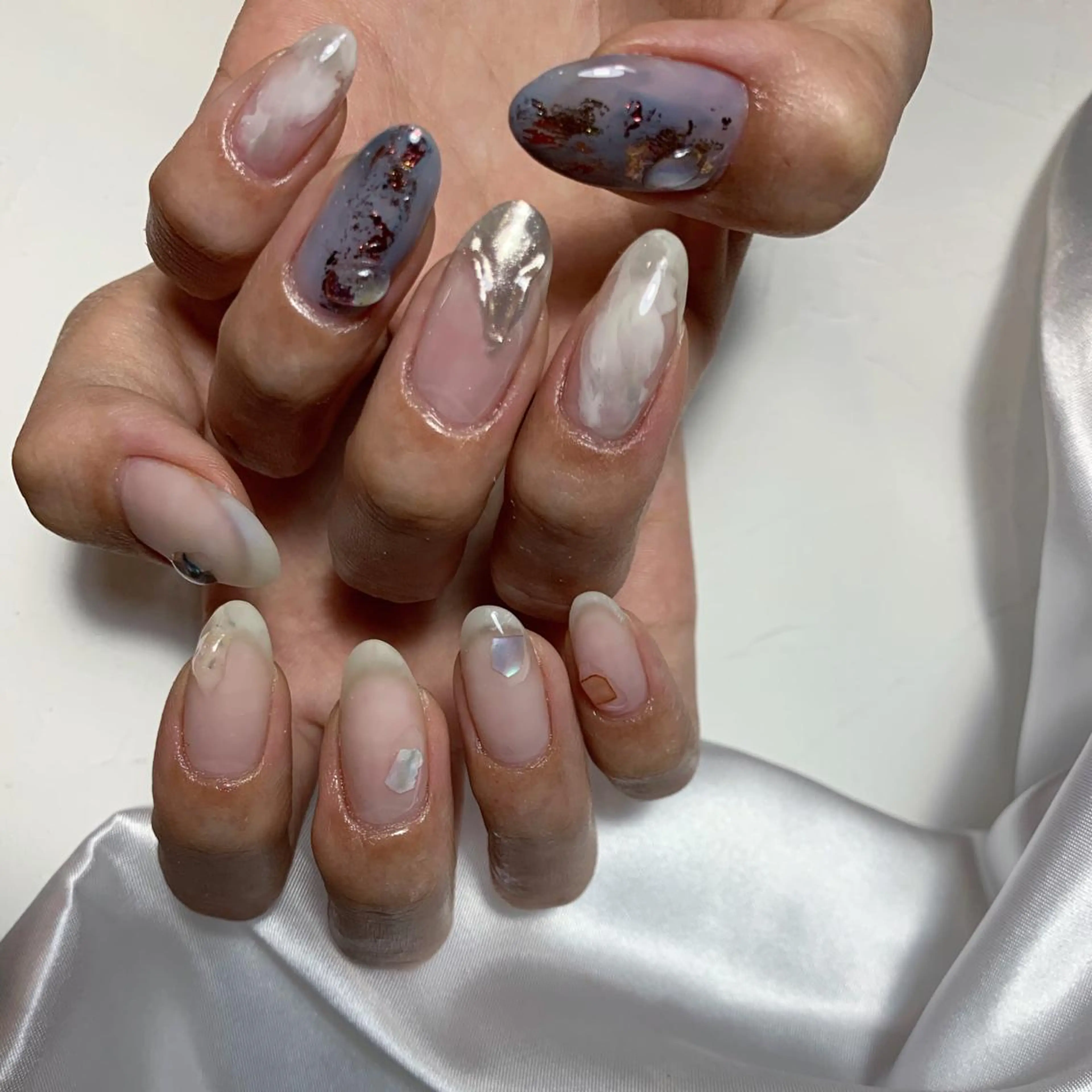 ネイル 8113 海外/y2k/韓国のネイルデザイン