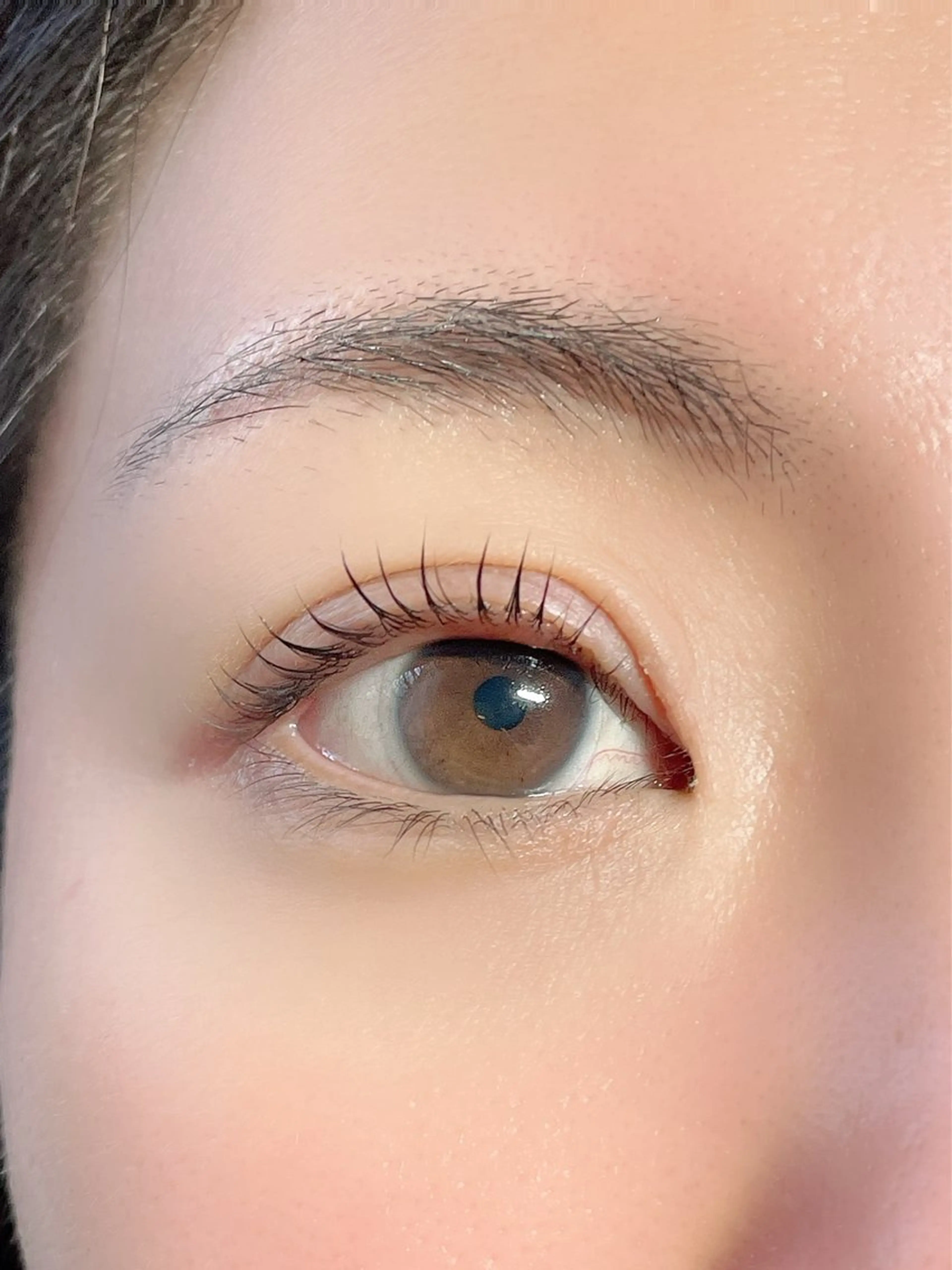 似合わせカール⭐︎まつげパーマ+美容液コーティングの写真