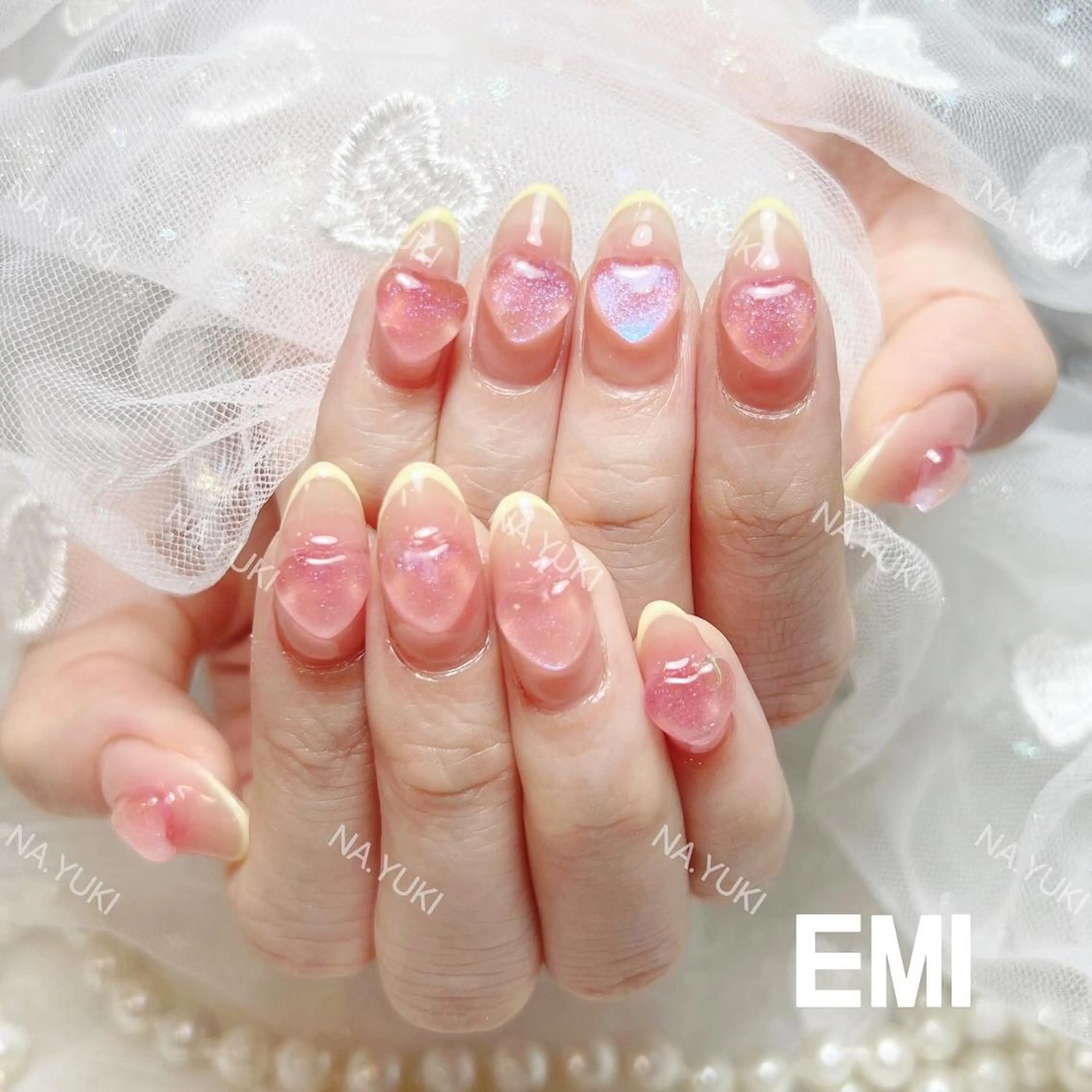 ネイル ハンドネイル ハンドケア YUKI 💗 渋谷店のネイルデザイン