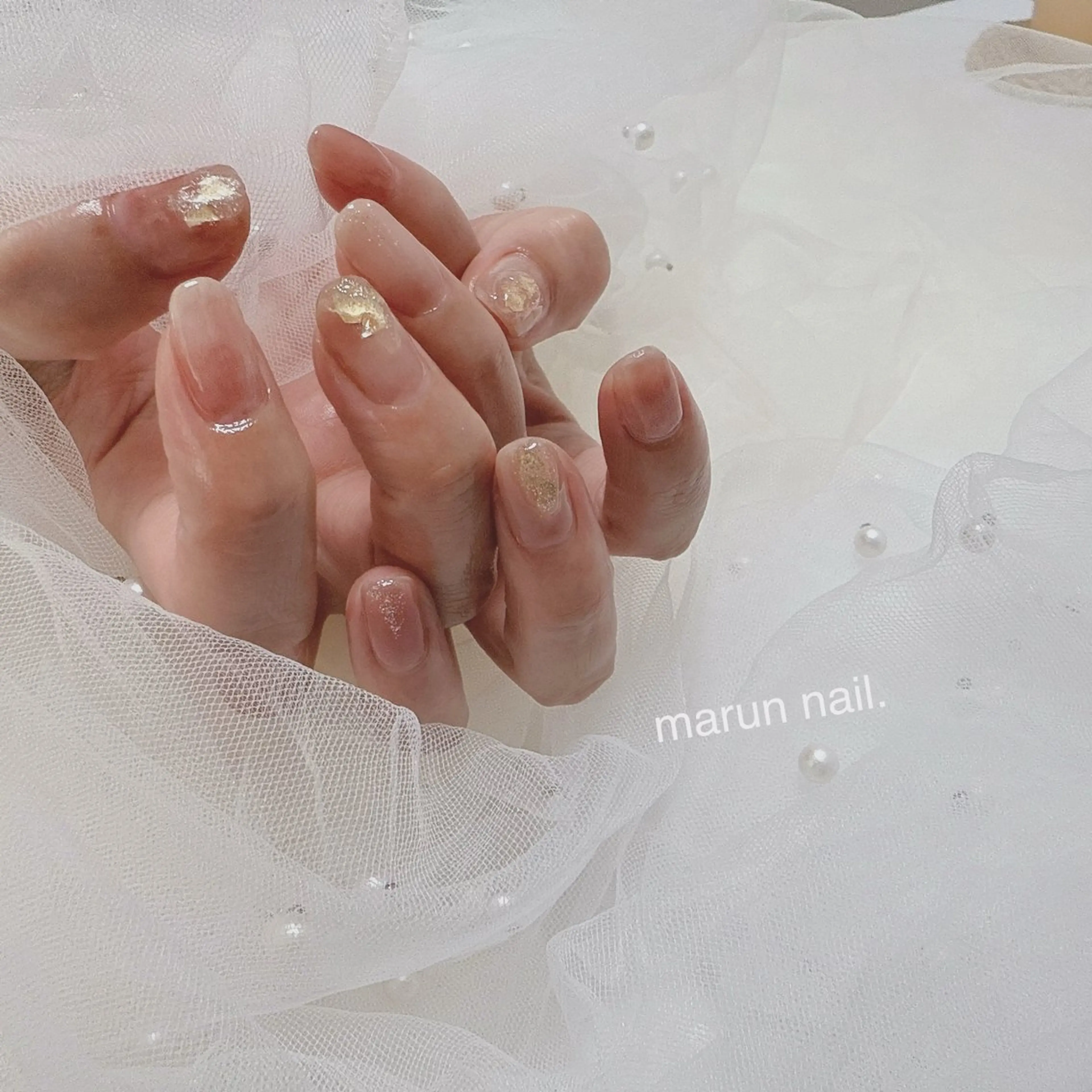 ネイル ハンドネイル marun._ megumi.のネイルデザイン
