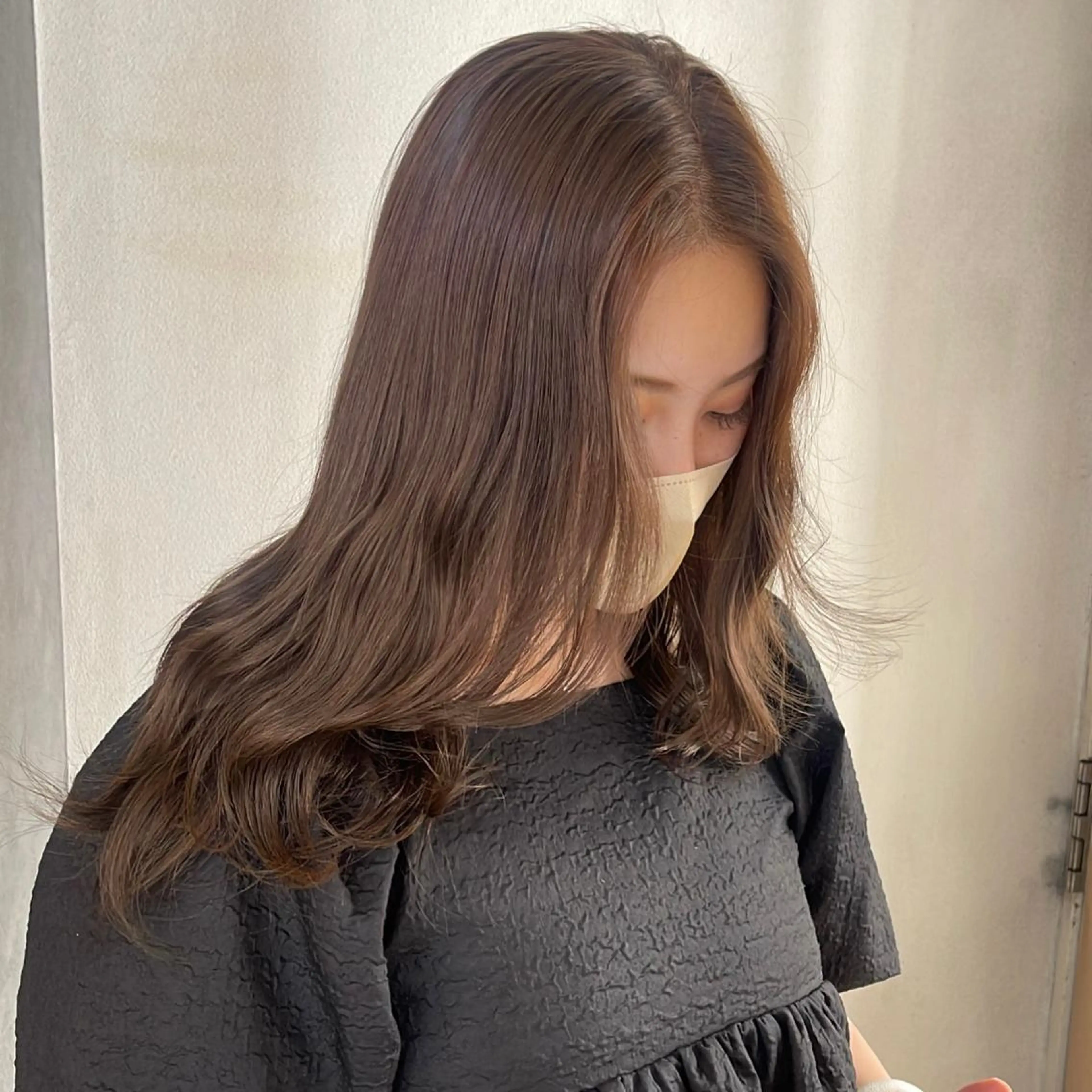 セミロング ナカヤマナナエ ♡のヘアスタイル