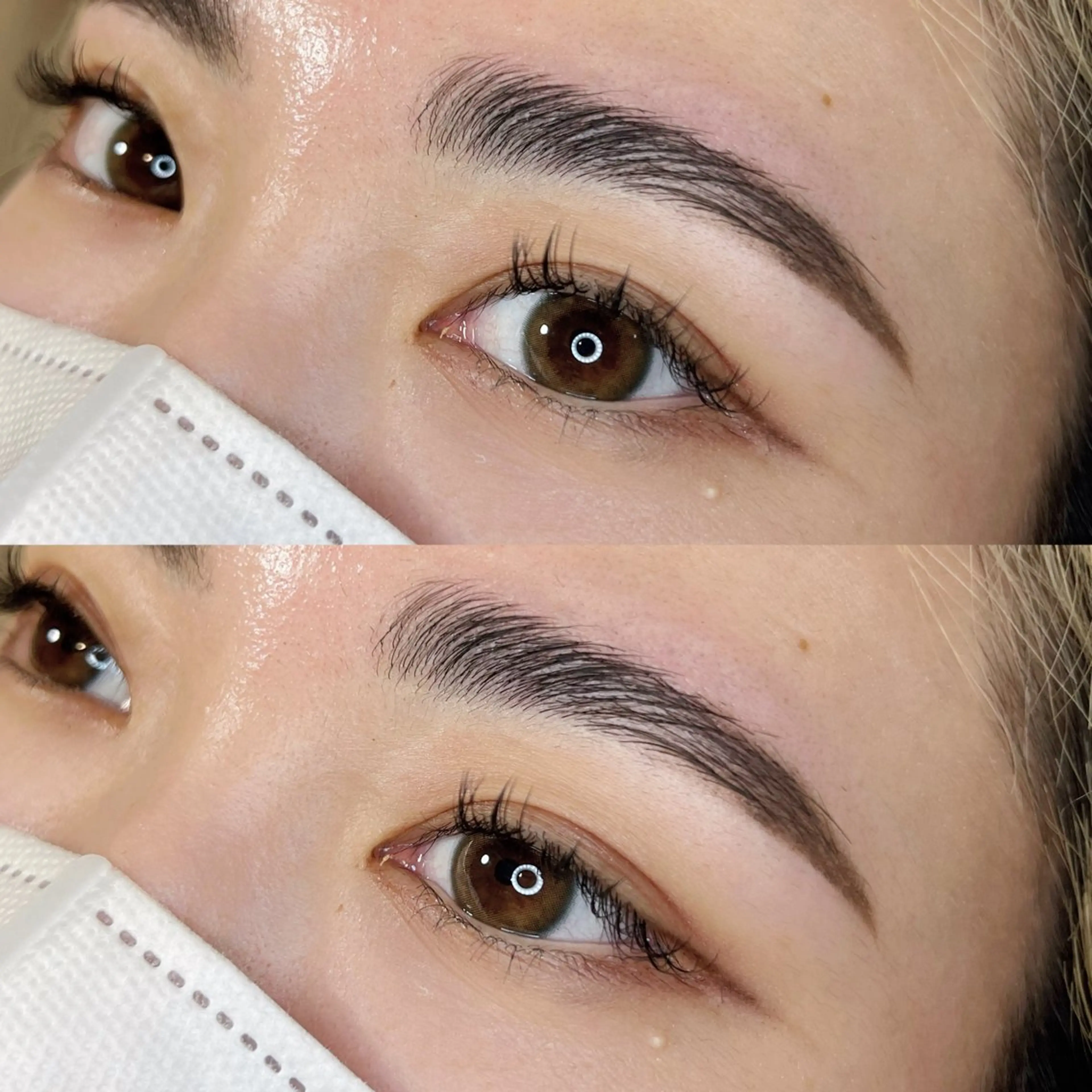 ♡HBL(ハリウッドブロウリフト)♡WAX脱毛付きの写真