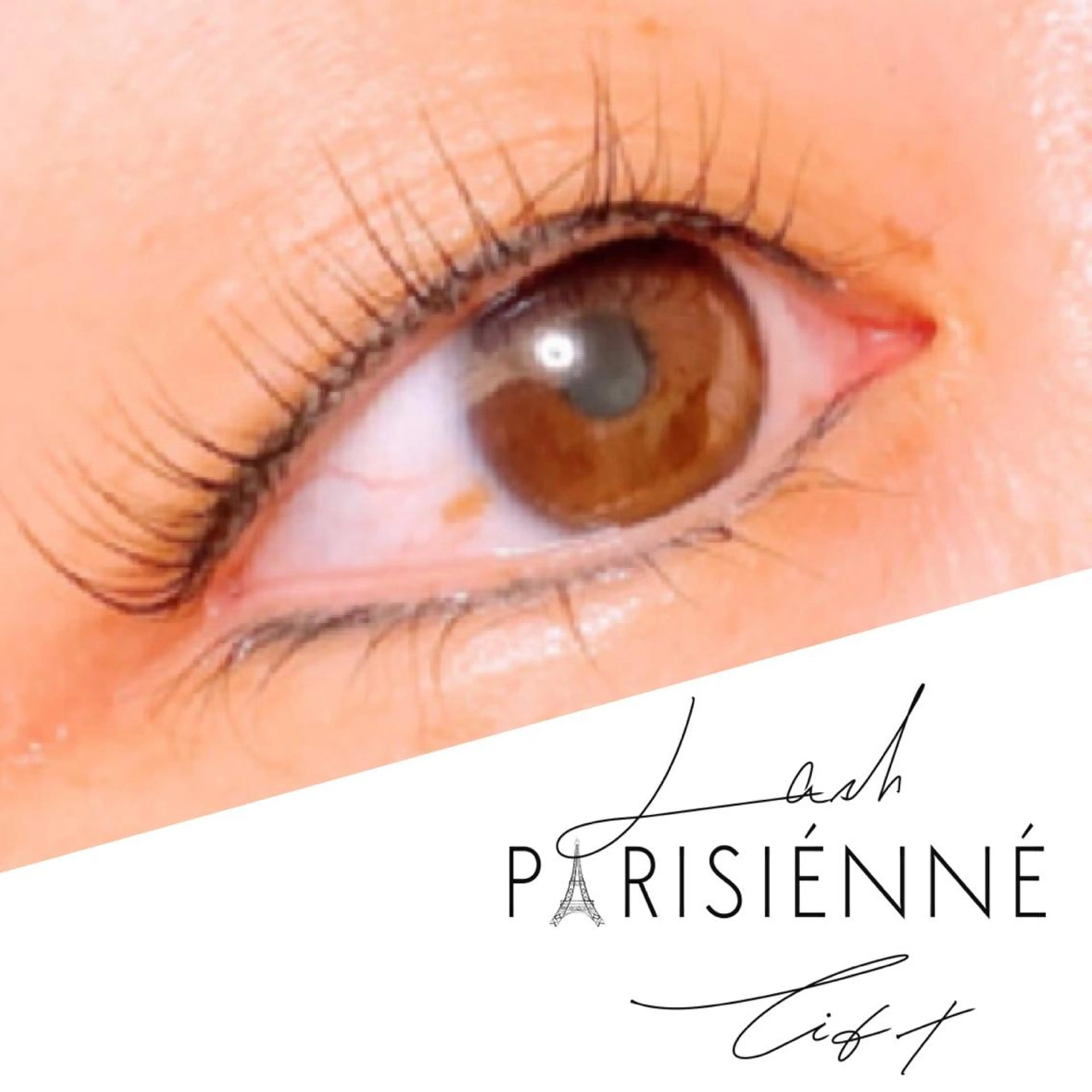 マツエク・マツパ パリジェンヌラッシュリフト 一重×まつ毛パーマ マツパ 裴 佑佳のマツエク・マツパデザイン